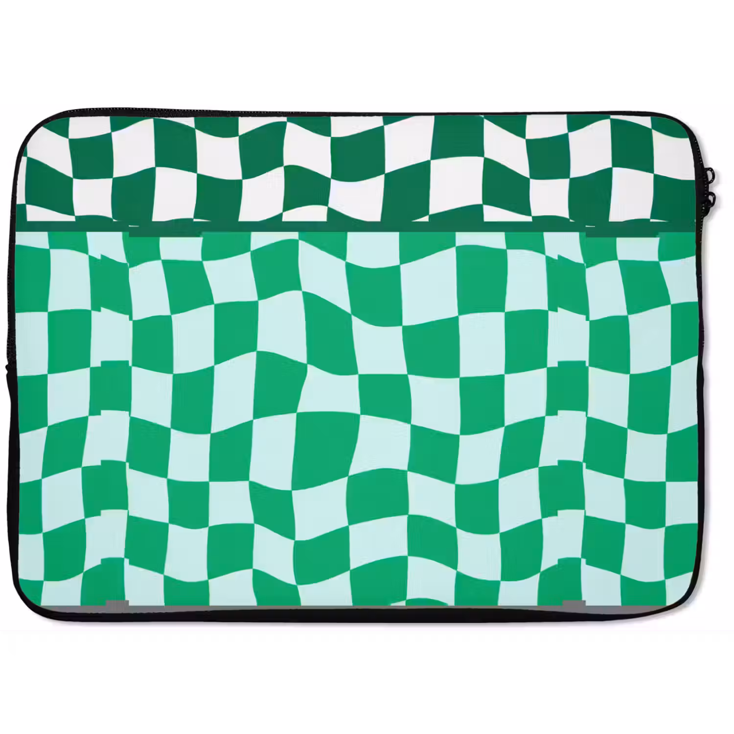 Schaakbord - Golvend - Groen laptophoes neopreen klein 279 -zkaufland3dotto