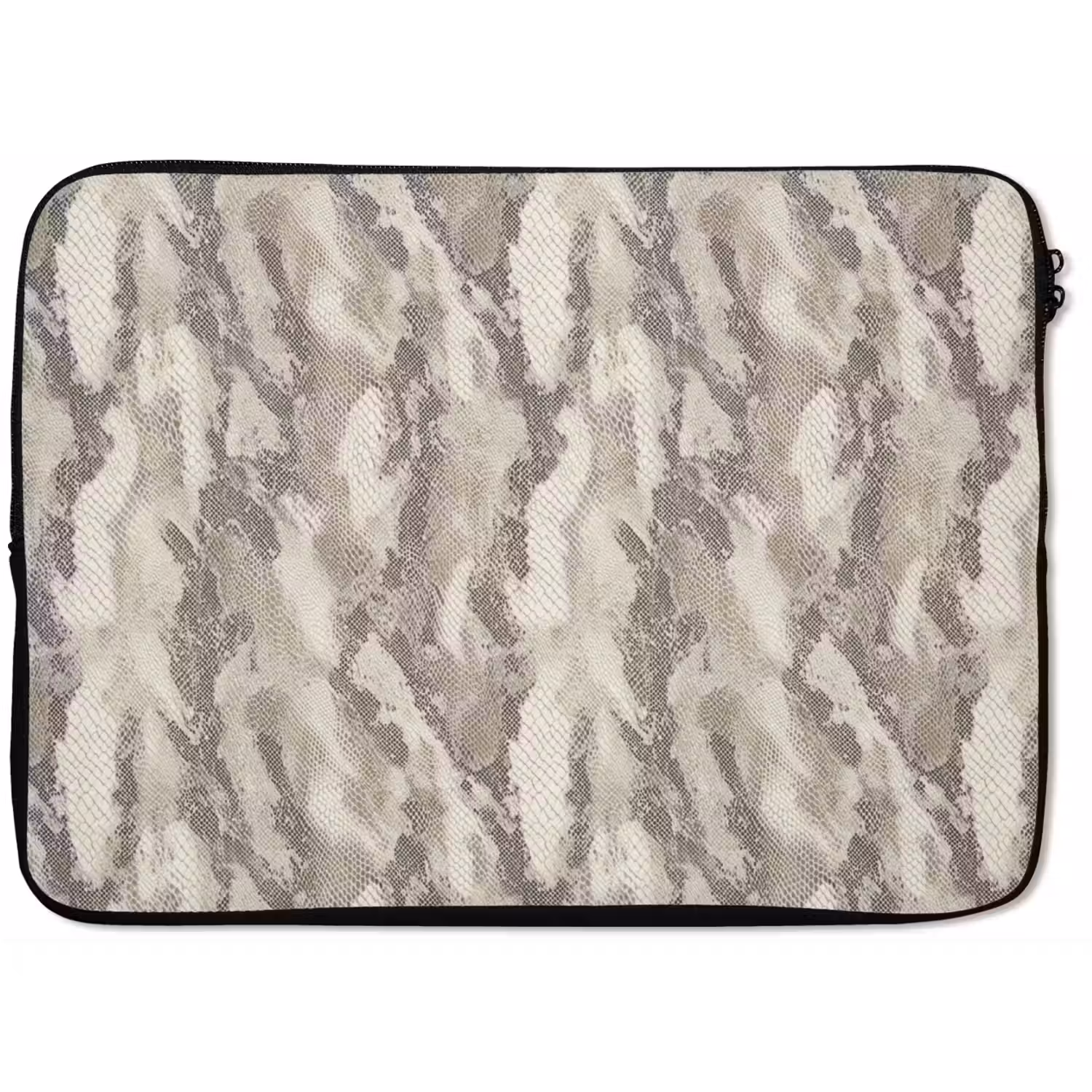 Slang - Patroon - Taupe laptophoes neopreen klein 279 -zkaufland3dotto