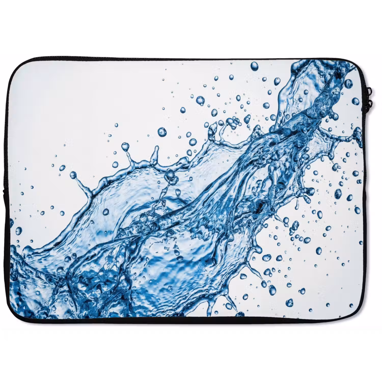 Spash - Water - Blauw laptophoes neopreen klein -zkaufland3dotto