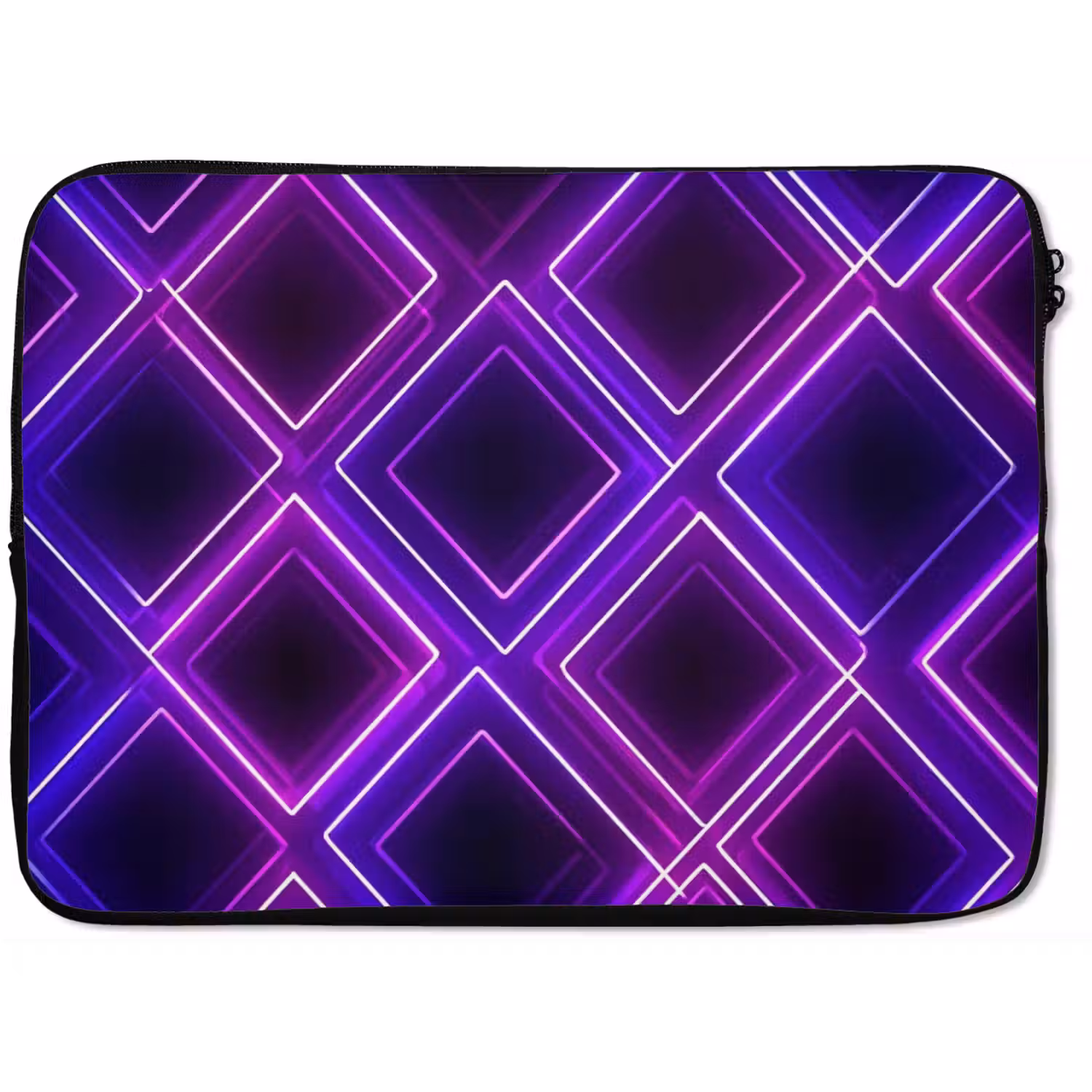 Gaming - Ruiten - Neon - Paars laptophoes neopreen klein -zkaufland3dotto