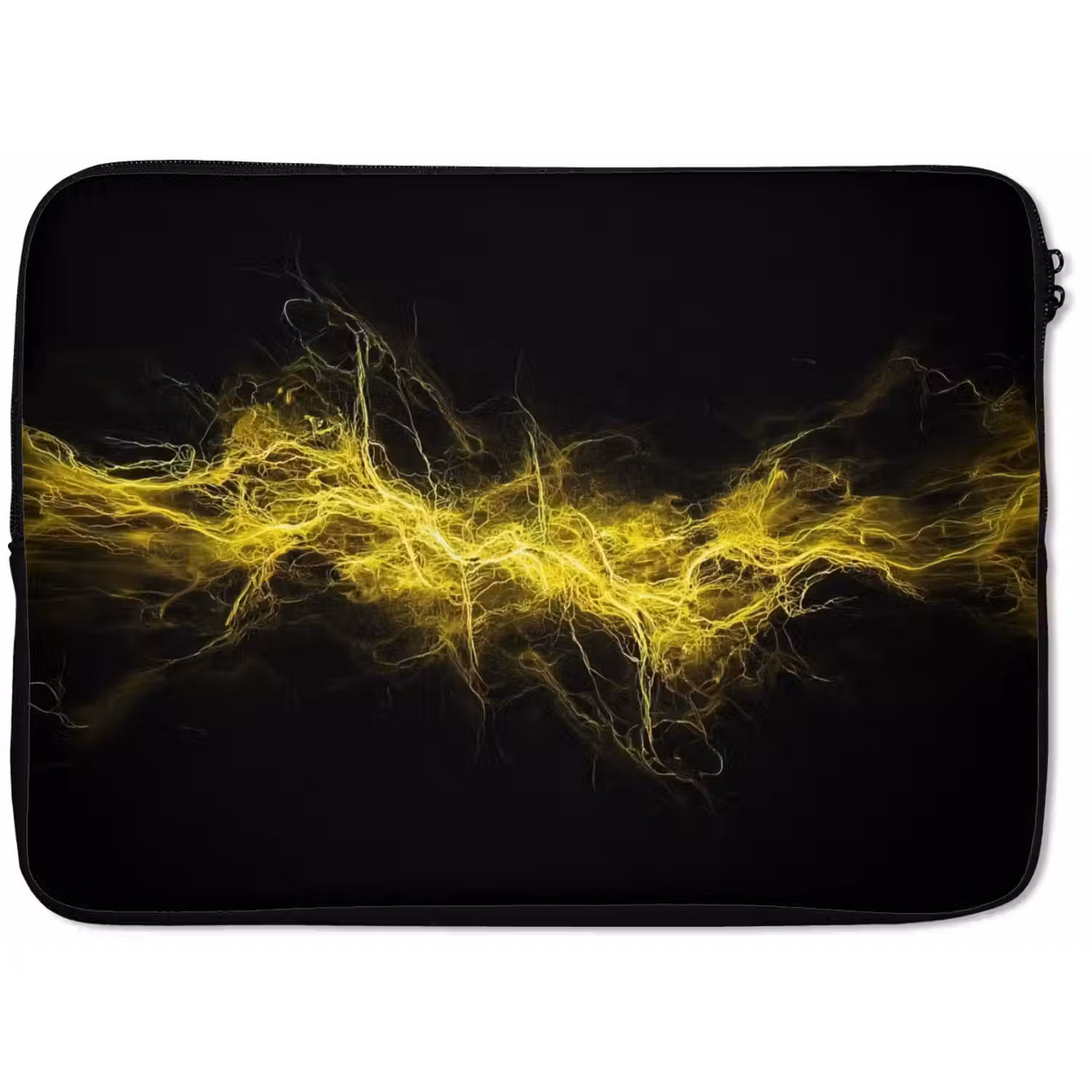 Gaming - Elektriciteit - Geel - Energie laptophoes neopreen klein -zkaufland3dotto