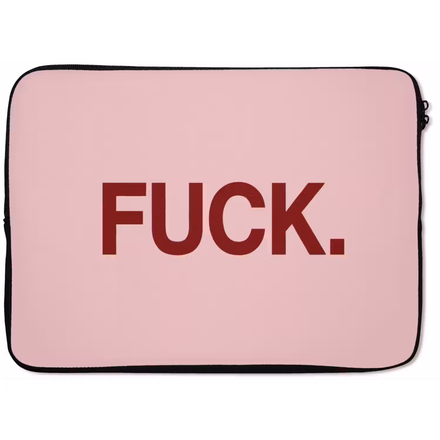 Statement - Krachtig - Roze laptophoes neopreen klein -zkaufland3dotto
