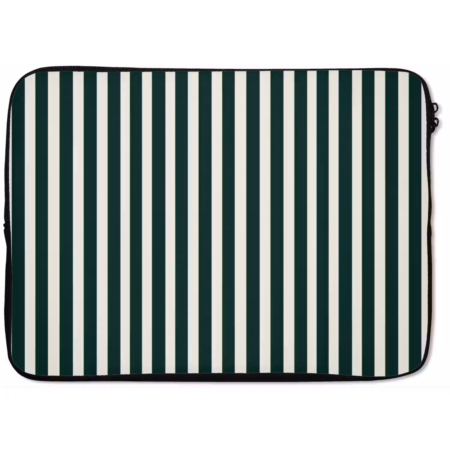 Strepen - Klassiek - Groen laptophoes neopreen klein 279 -zkaufland3dotto