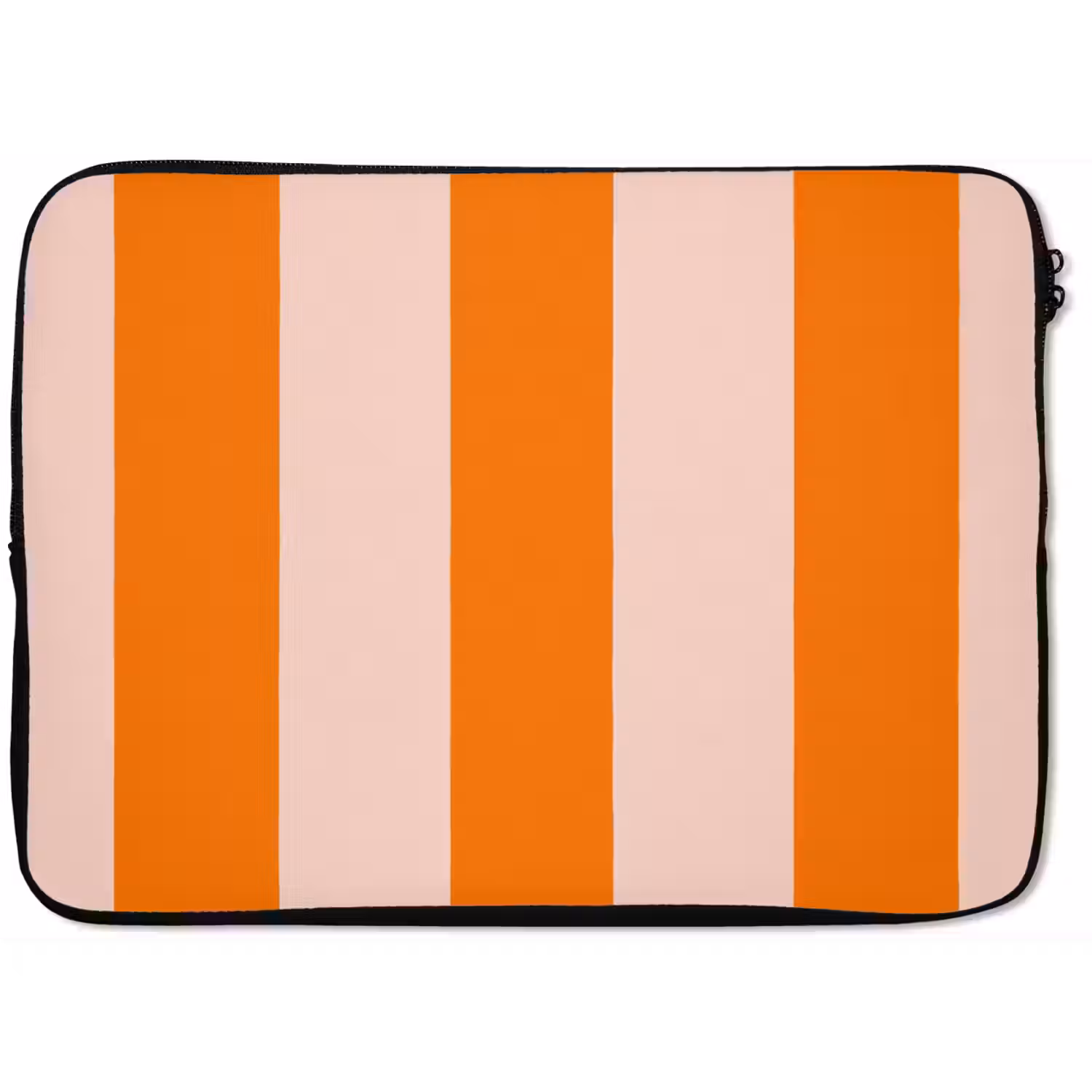 Strepen - Modern - Oranje laptophoes neopreen klein 279 -zkaufland3dotto