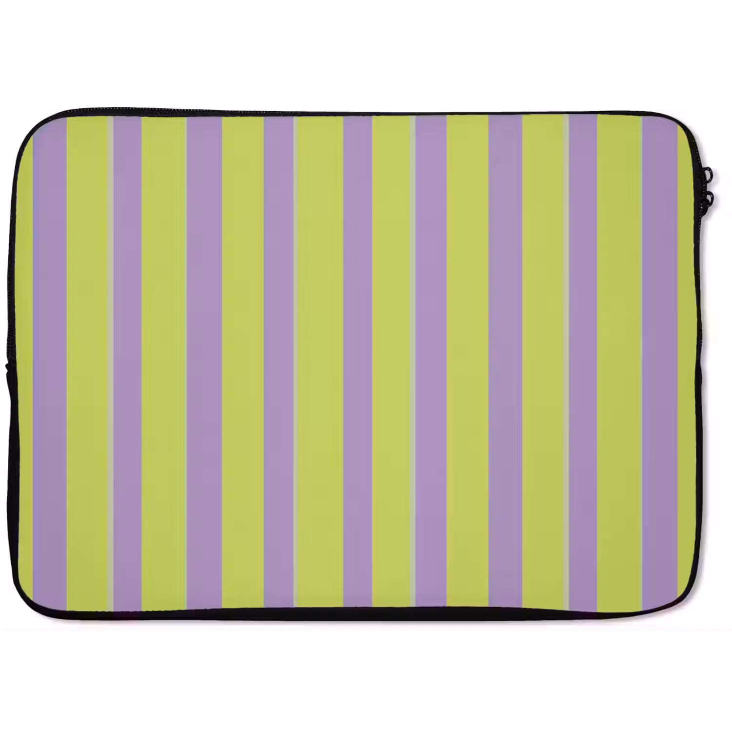 Strepen - Patroon - Groen laptophoes neopreen klein 279 -zkaufland3dotto