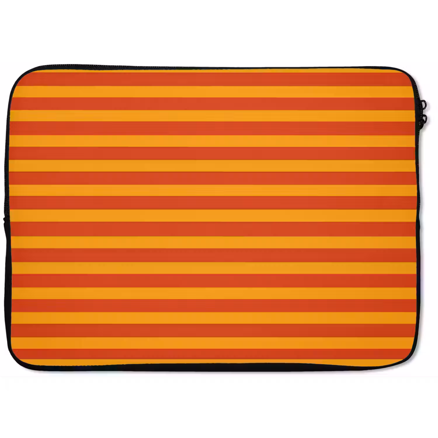 Strepen - Patroon - Oranje laptophoes neopreen klein 279 -zkaufland3dotto