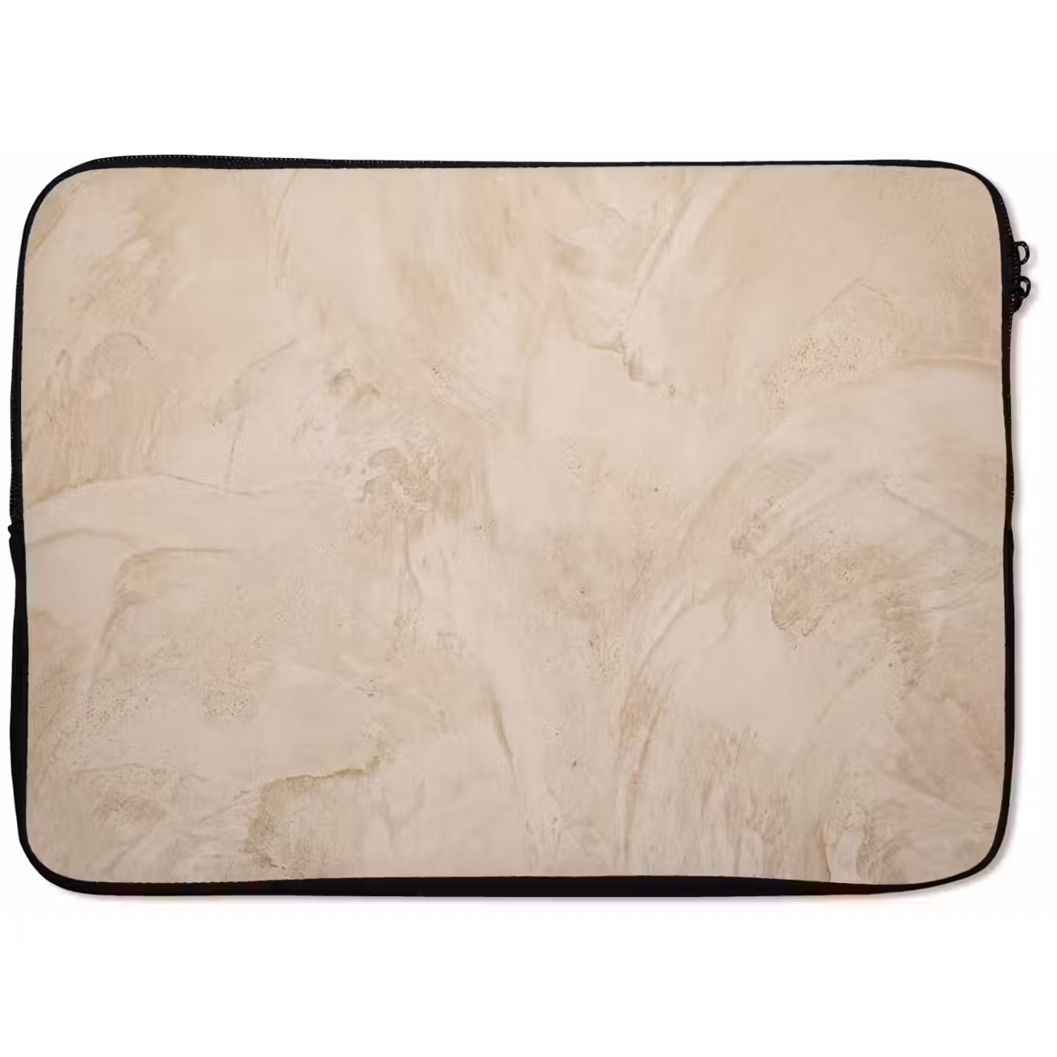 Textuur - Patroon - Abstract - Modern - Beige laptophoes neopreen klein -zkaufland3dotto