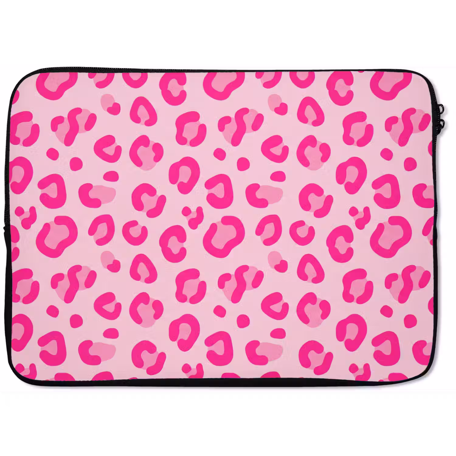 Dierenprint - Patroon - Abstract - Modern - Roze laptophoes neopreen klein -zkaufland3dotto