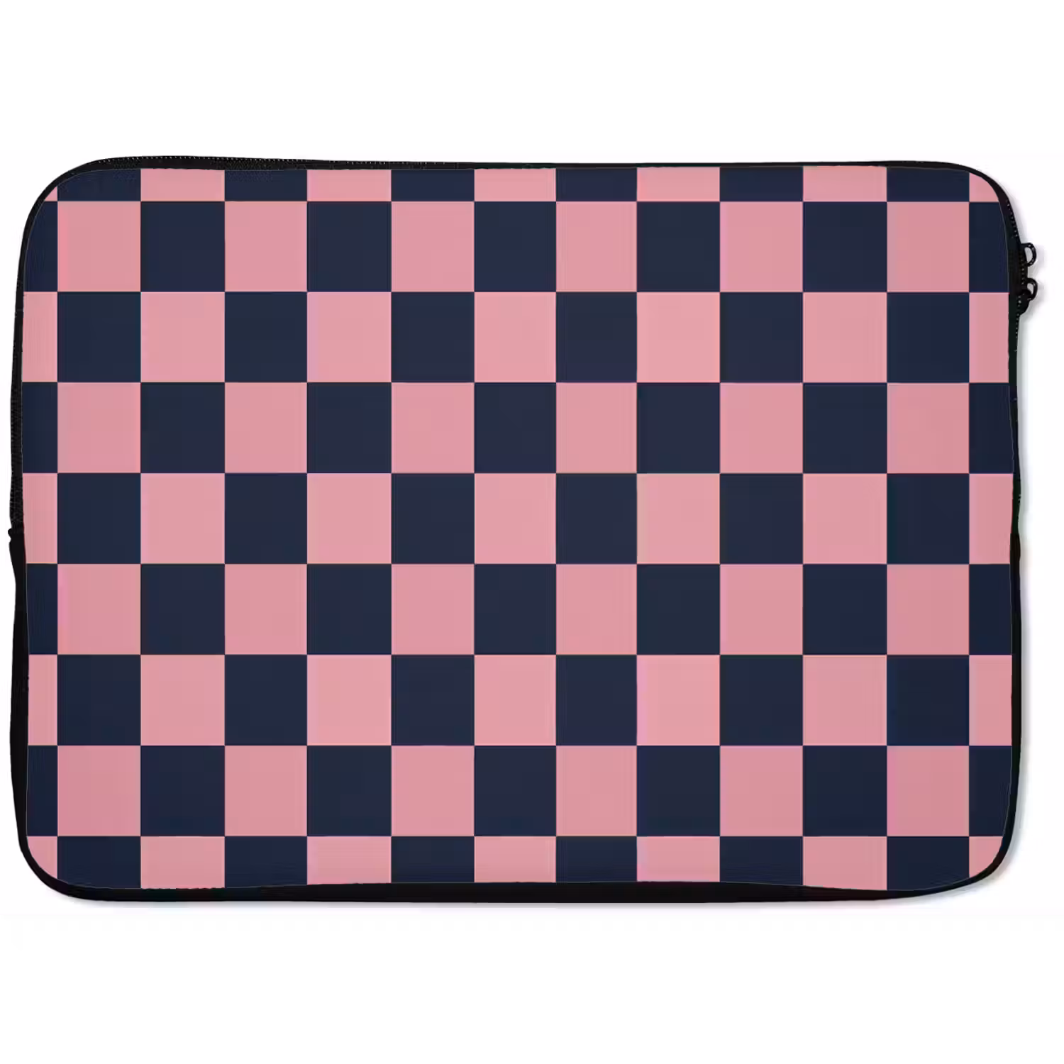 Traditioneel - Patroon - Blauw - Roze laptophoes neopreen klein 279 -zkaufland3dotto