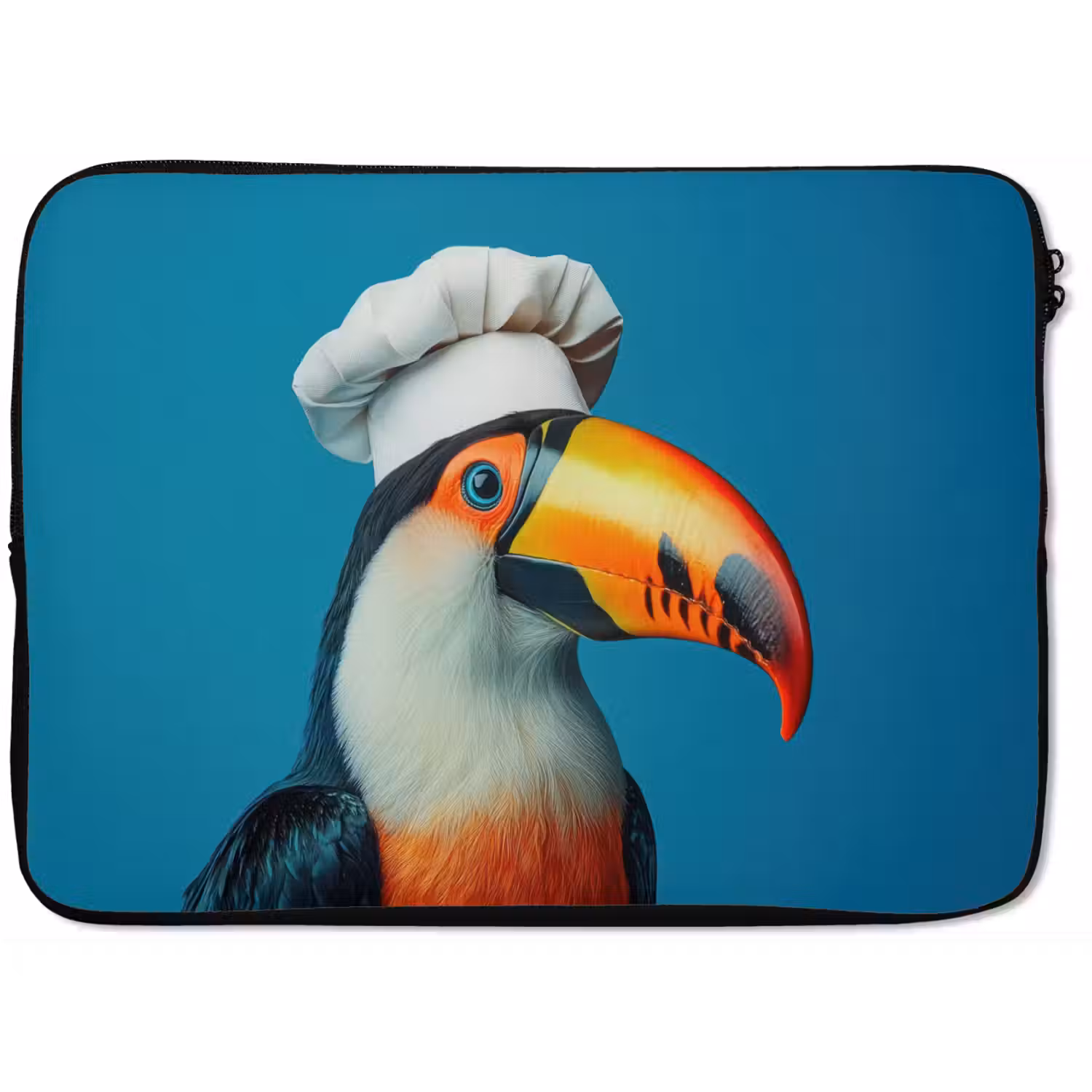 Toekan - Papegaai - Vogel - Koksmuts laptophoes neopreen klein -zkaufland3dotto