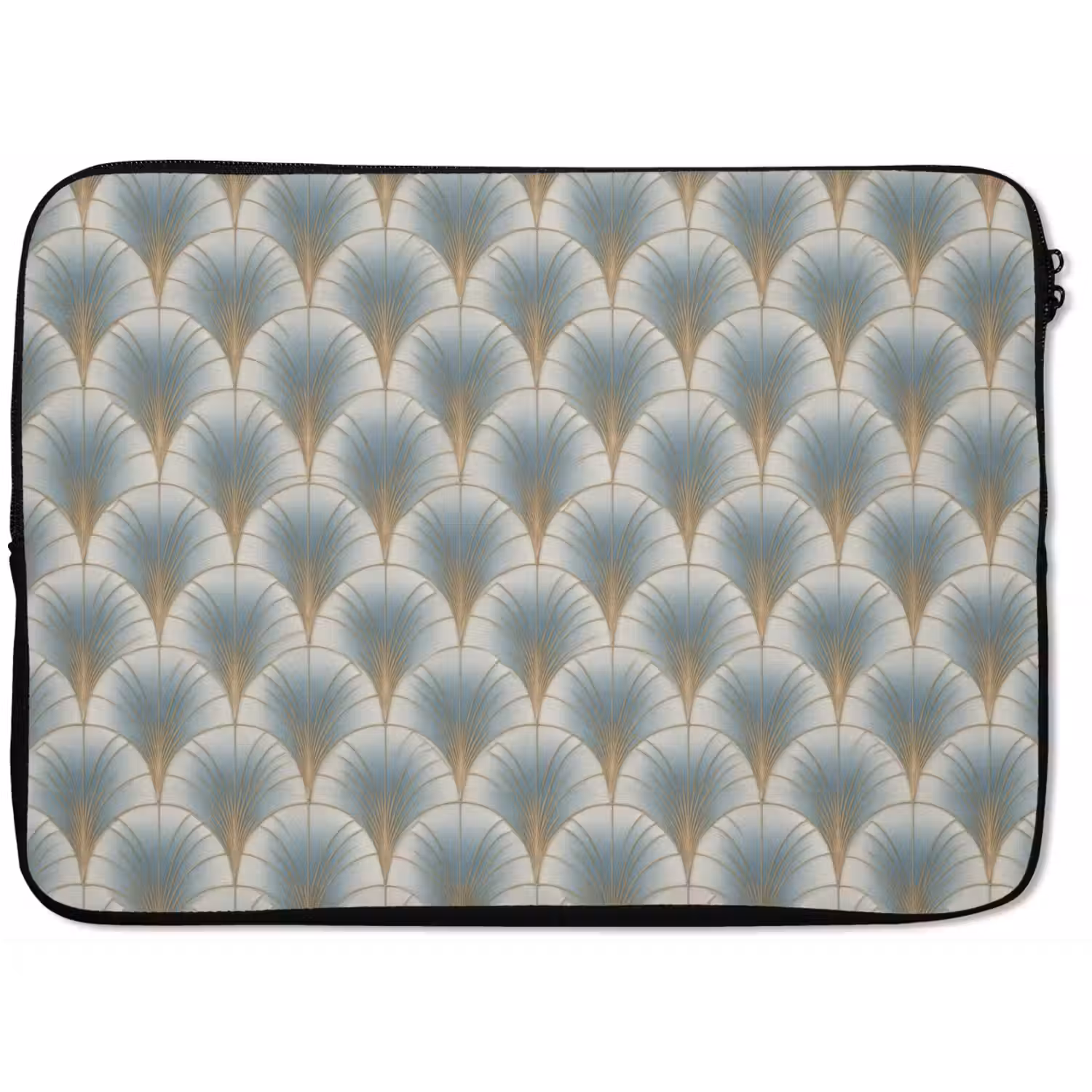 Waaier - Klassiek - Blauw laptophoes neopreen klein 279 -zkaufland3dotto