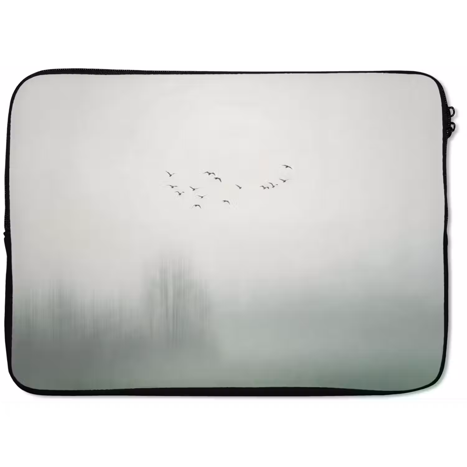 Vogel - Vlucht - Natuur - Minimalistisch laptophoes neopreen klein -zkaufland3dotto
