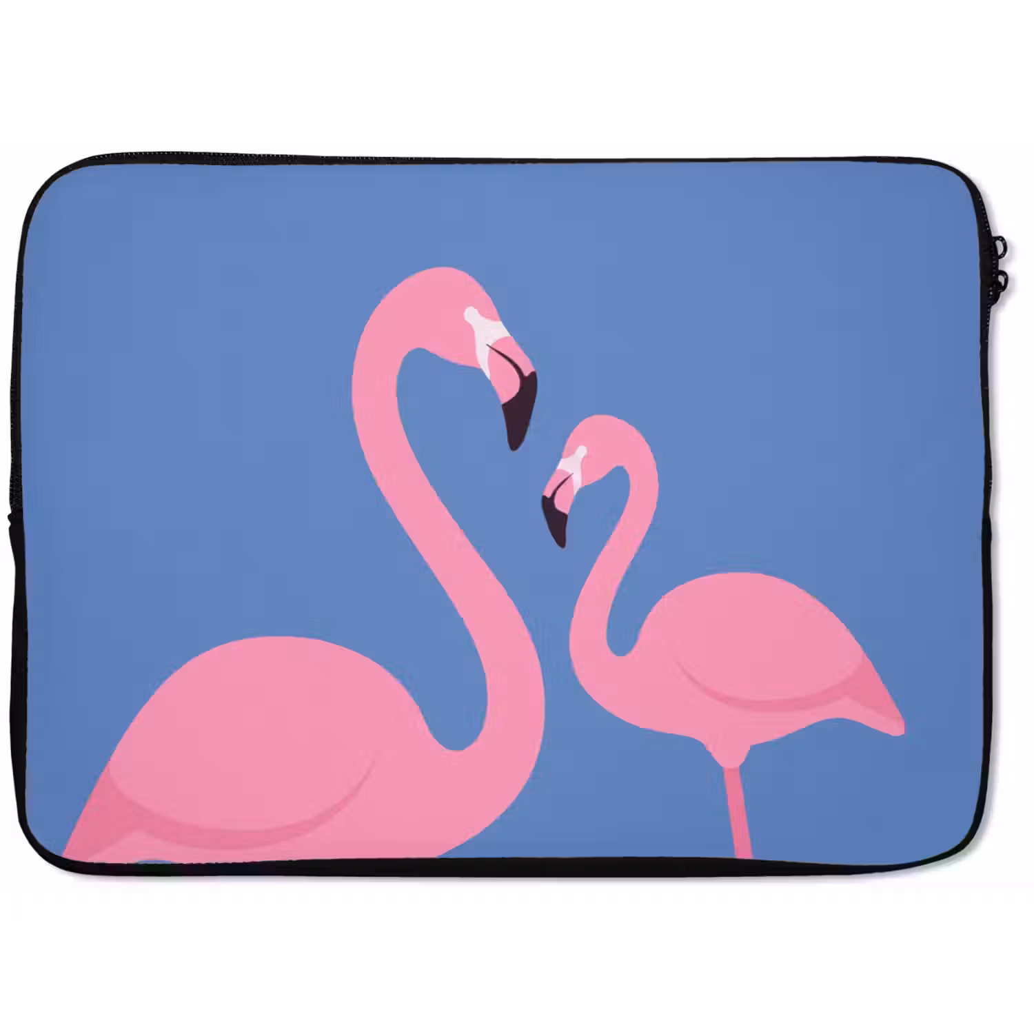 Vogel - Paar - Dieren - Modern - Roze laptophoes neopreen klein -zkaufland3dotto