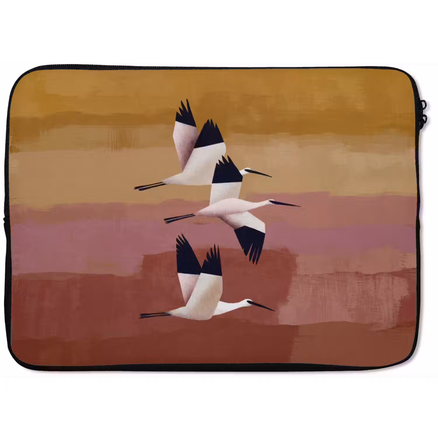 Vogels - Snavel - Abstract laptophoes neopreen klein -zkaufland3dotto