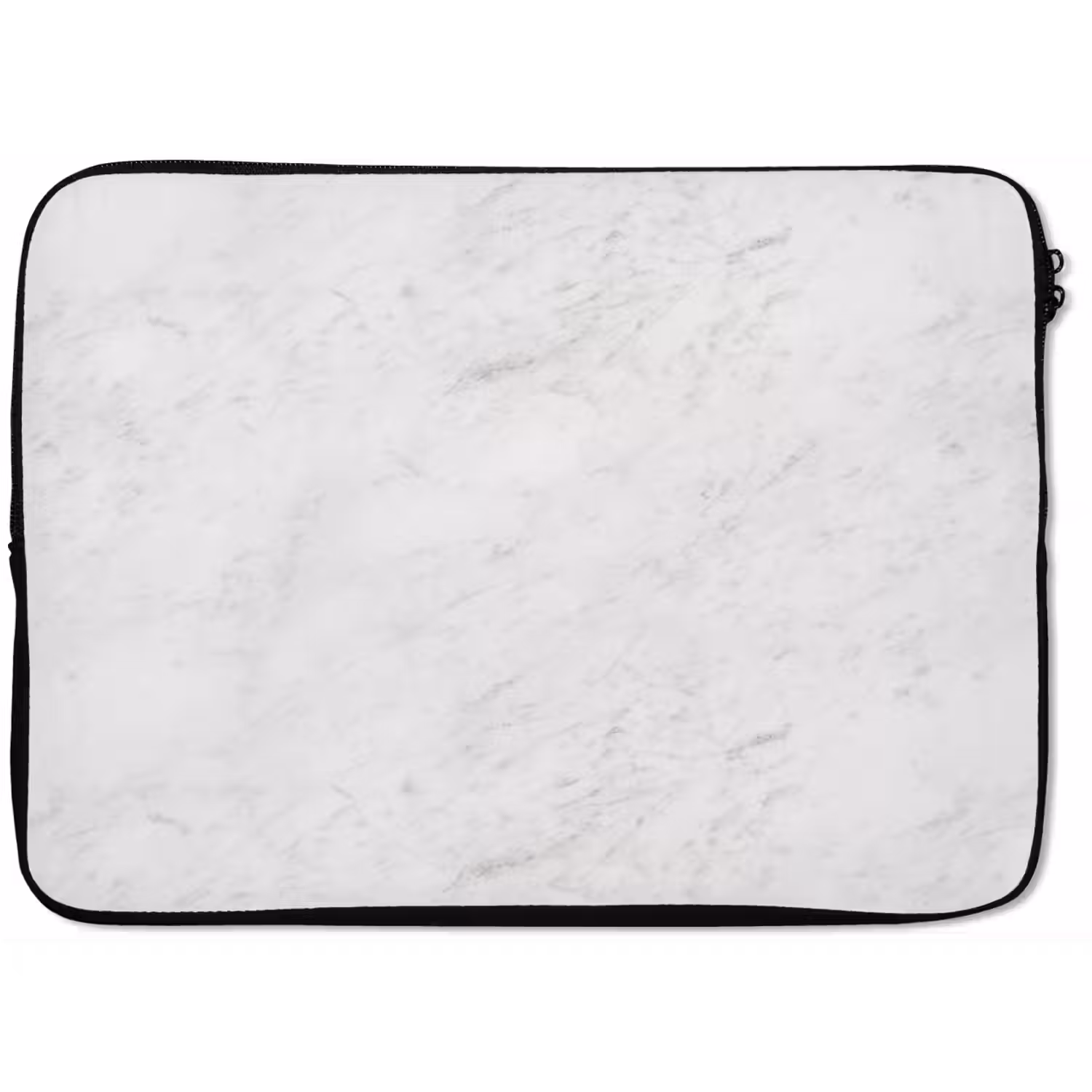 Wit - Marmer - Grijze aders laptophoes neopreen klein 279 -zkaufland3dotto