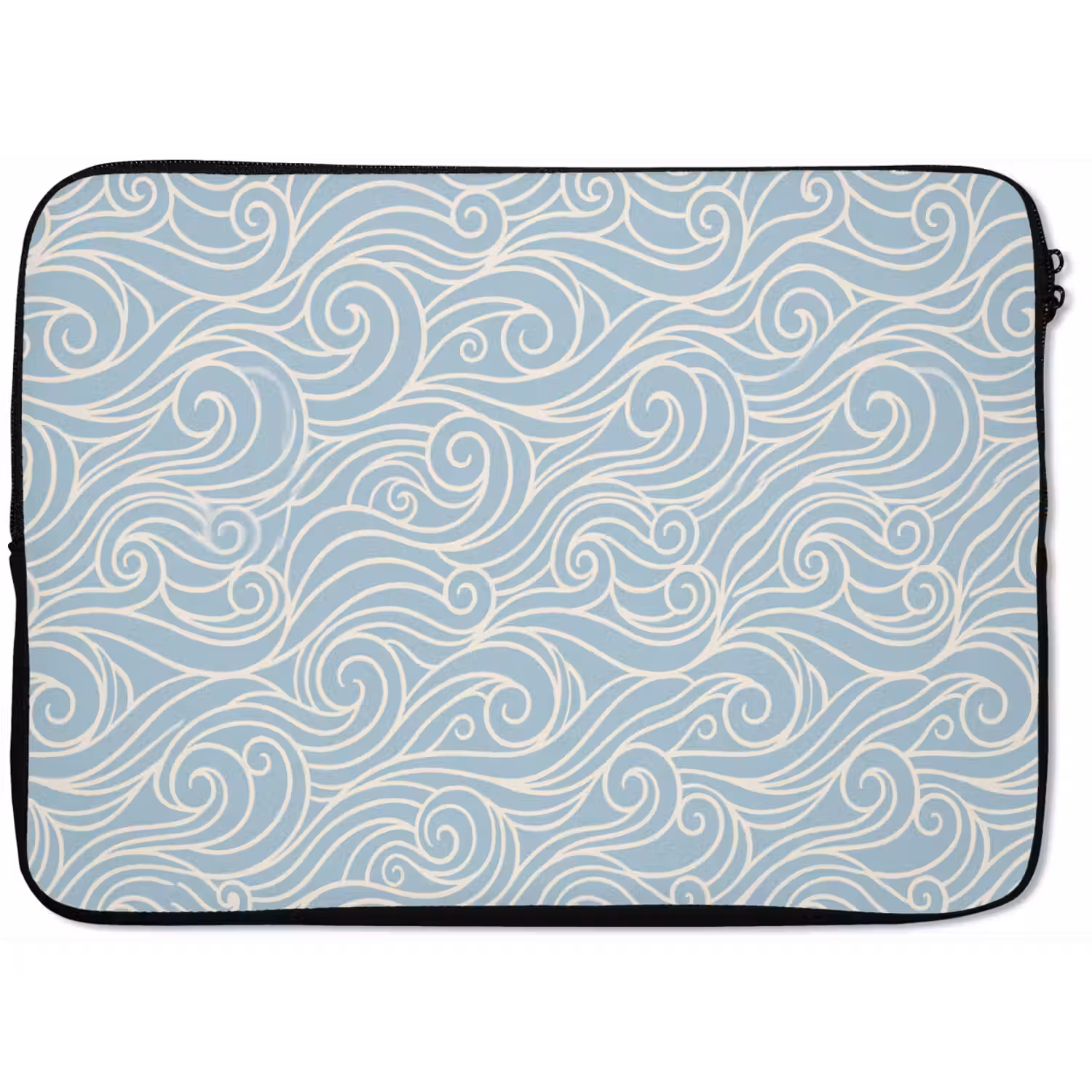Golf - Abstract - Natuur - Modern - Blauw laptophoes neopreen klein -zkaufland3dotto