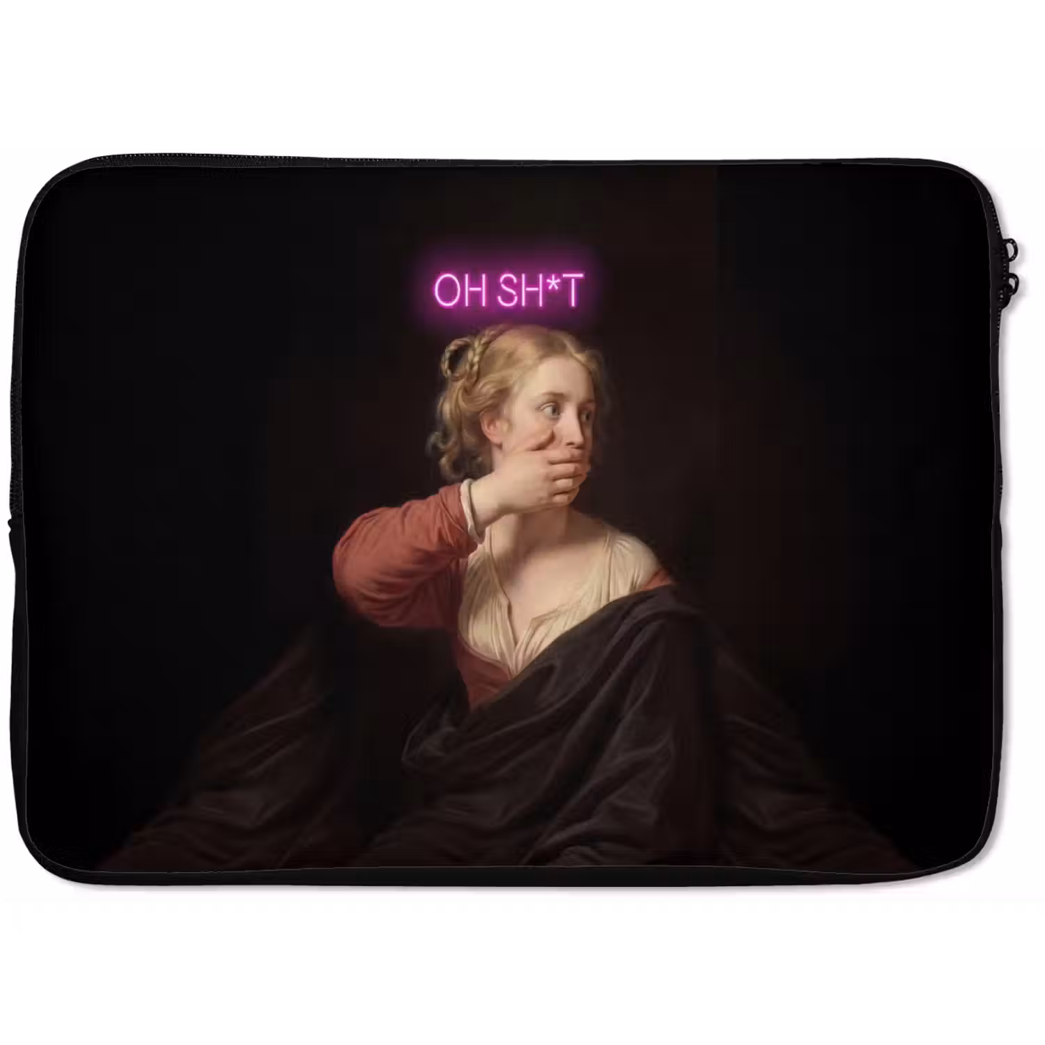 Quote - Neon - vrouw laptophoes neopreen klein -zkaufland3dotto
