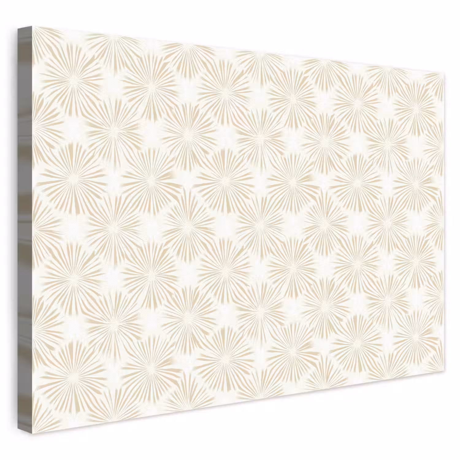 Abstract - Motief - Beige canvas 2cm klein 34 -3d
