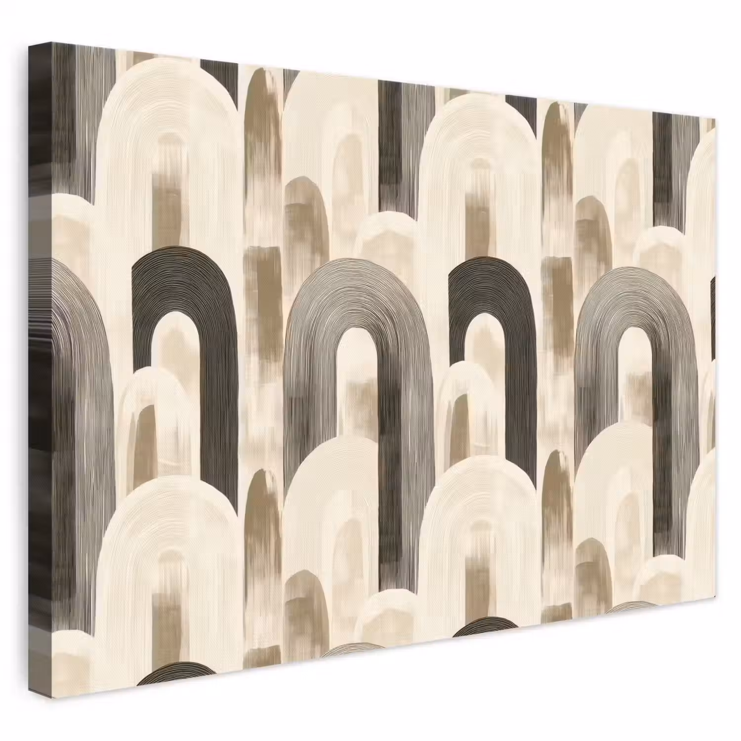 Abstract - Patroon - Bogen canvas 2cm klein 34 -3d