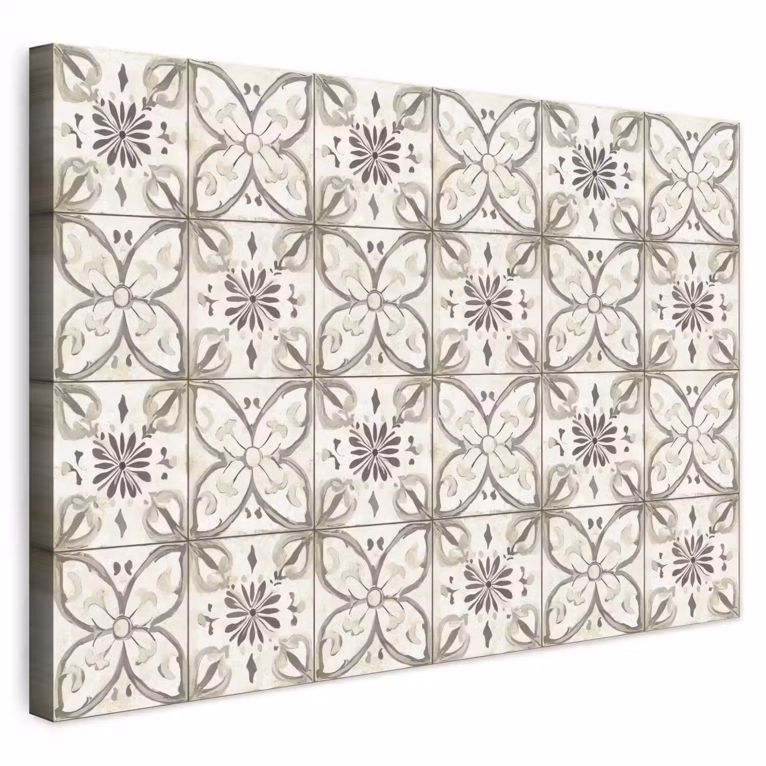 Antiek - Tegel - Beige canvas 2cm klein 34 -3d