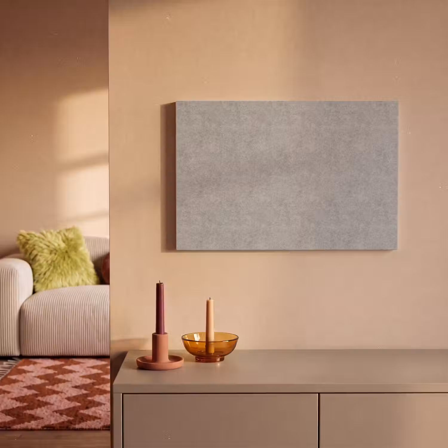Beton - Oud - Patroon canvas 2cm klein 34 -sfeer1