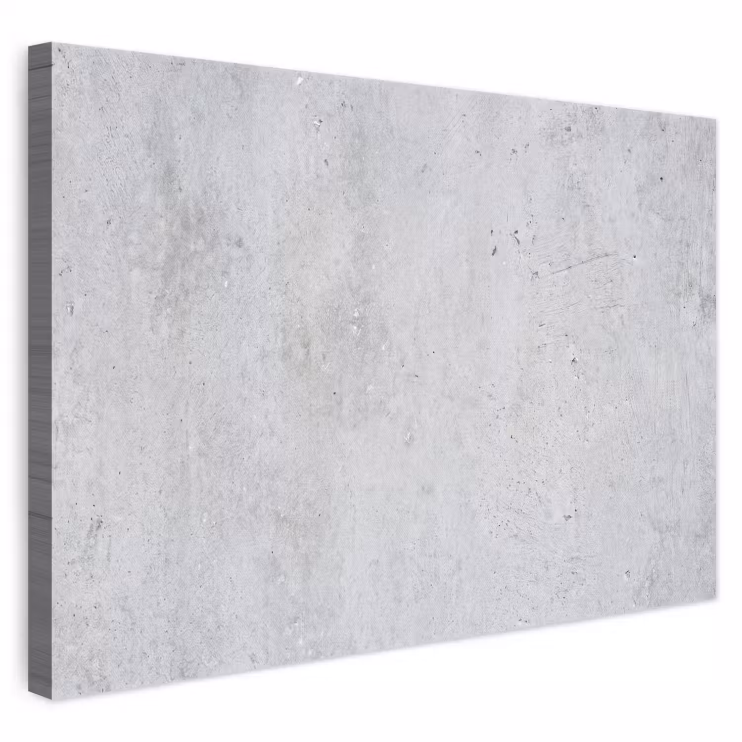 Beton - Textuur - Achtergrond - Grijs - Industrieel canvas 2cm klein -3d