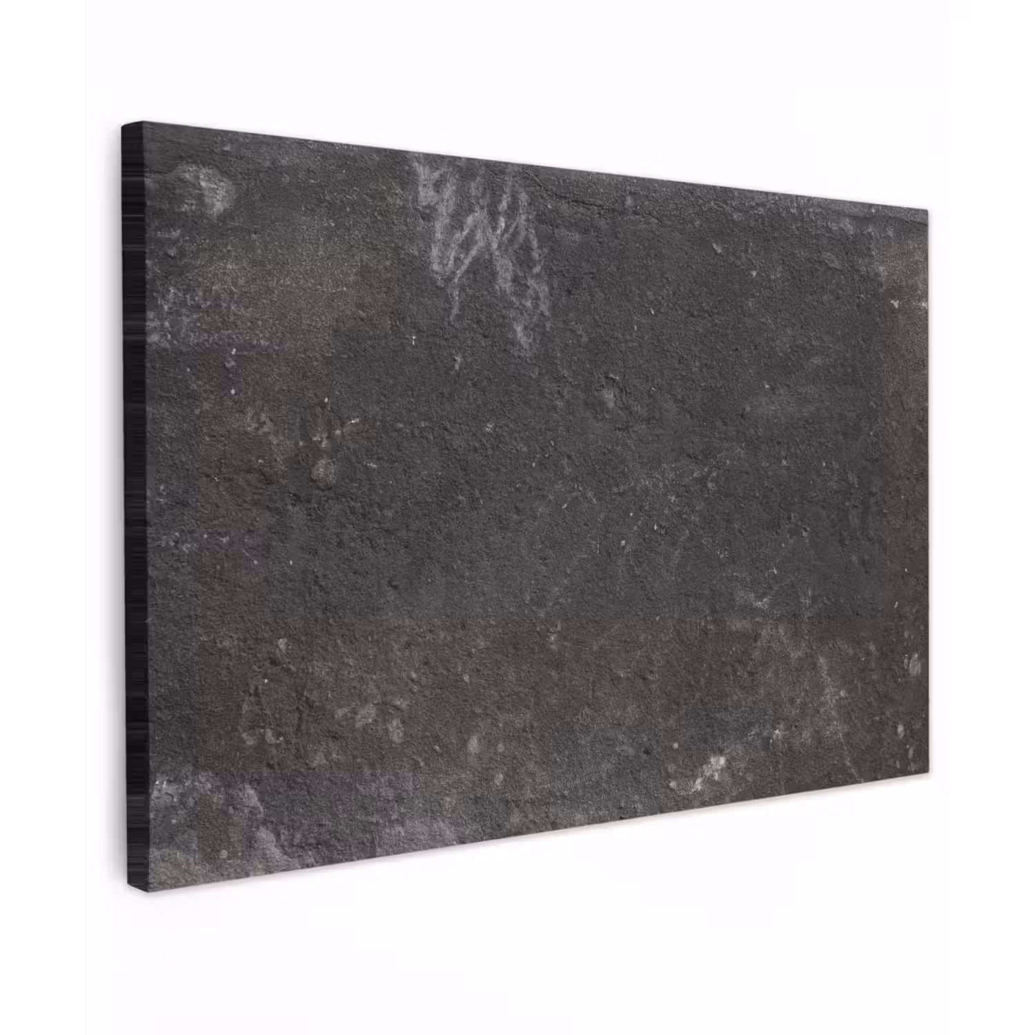 Beton - Muur - Zwart - Vintage - Industrieel canvas 2cm klein -z3d
