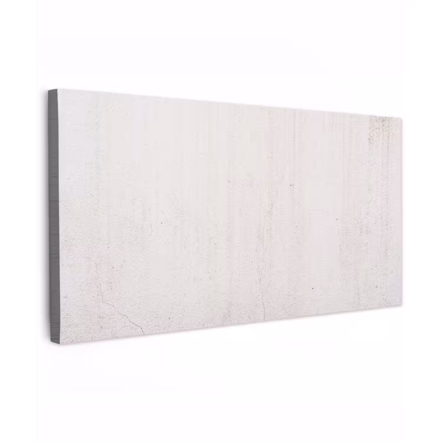 Beton - Muur - Wit canvas 2cm xxl -zkaufland3d