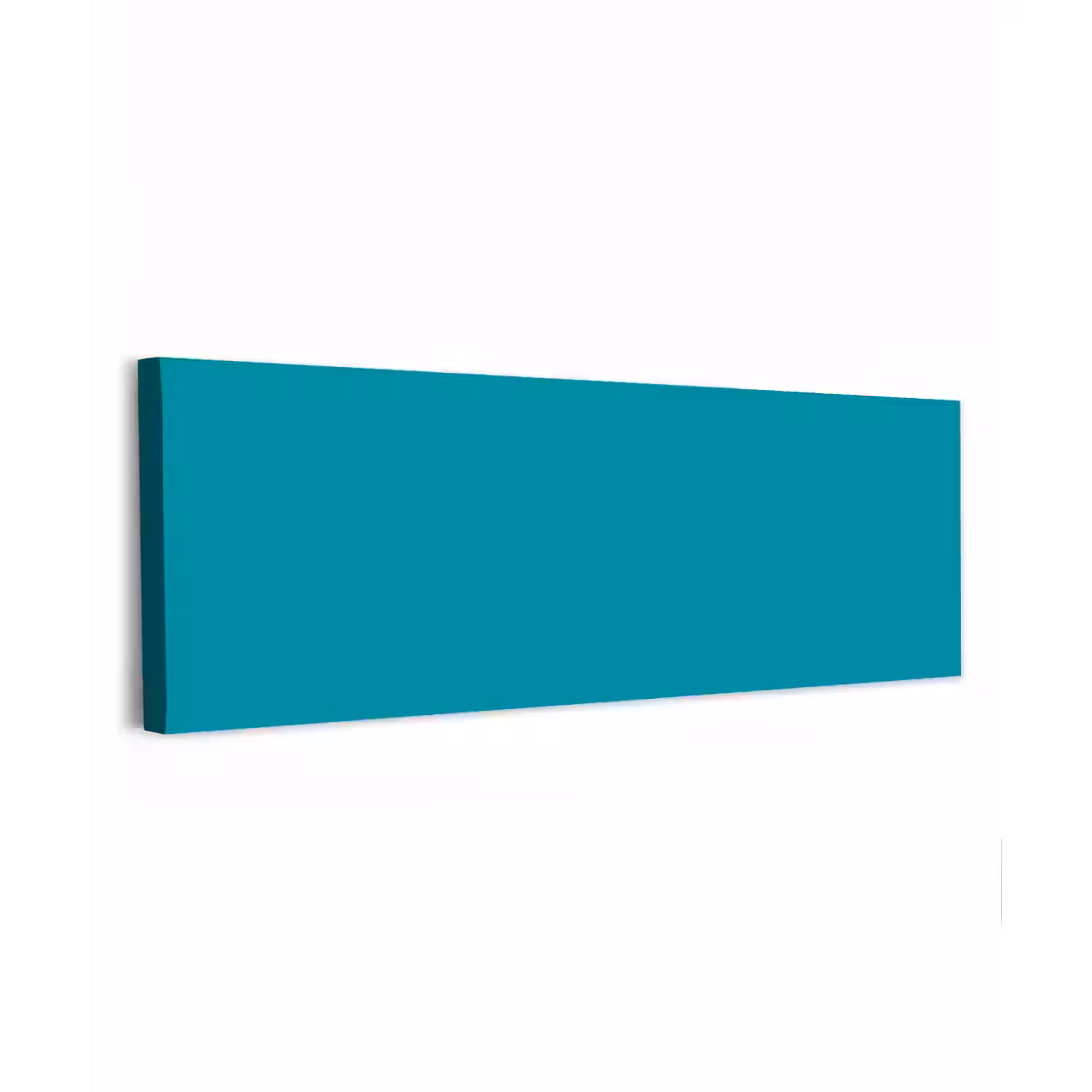 Blauw - Effen kleur canvas 2cm klein 828 -z3d