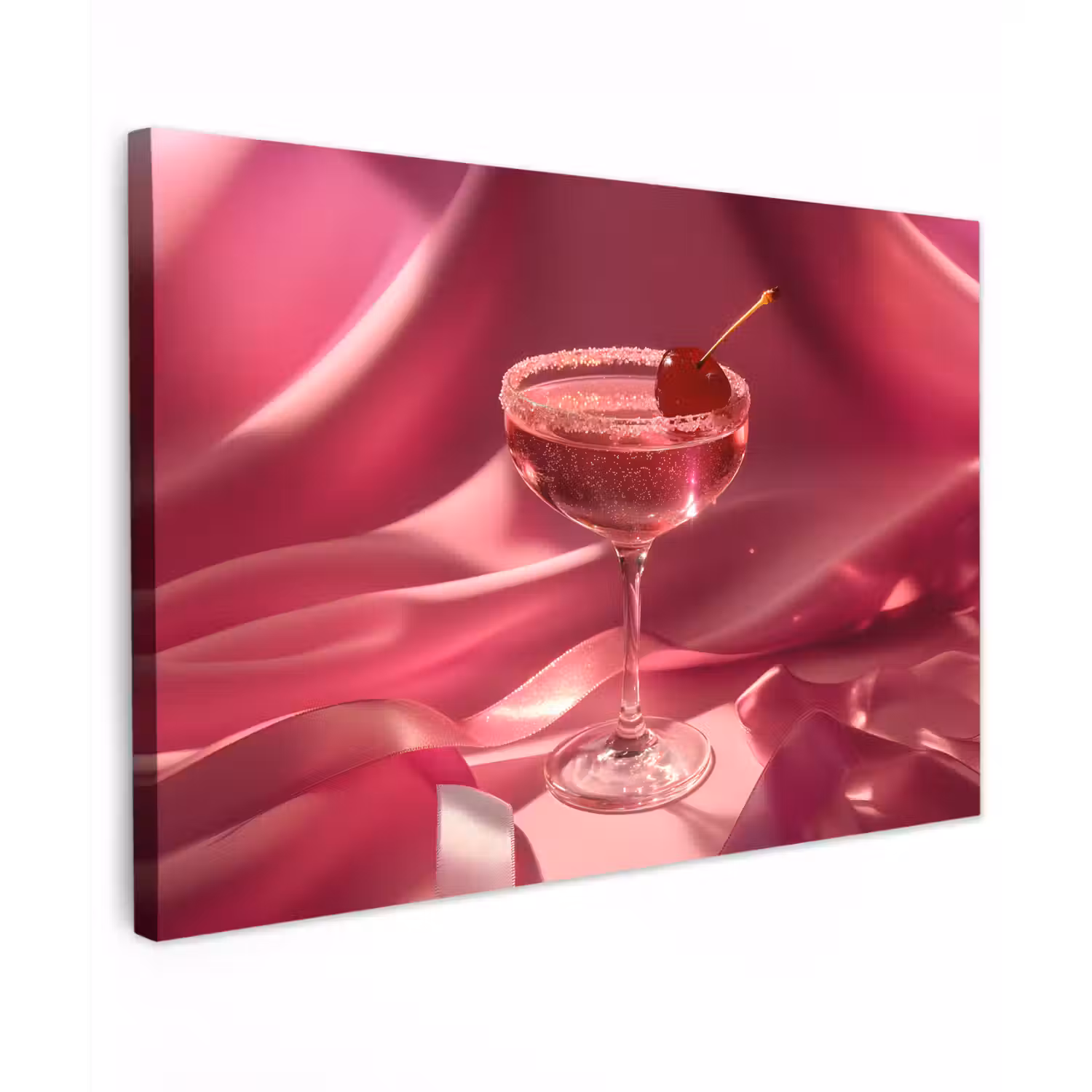 Cocktail - Pink - Luxe canvas 2cm klein -z3d