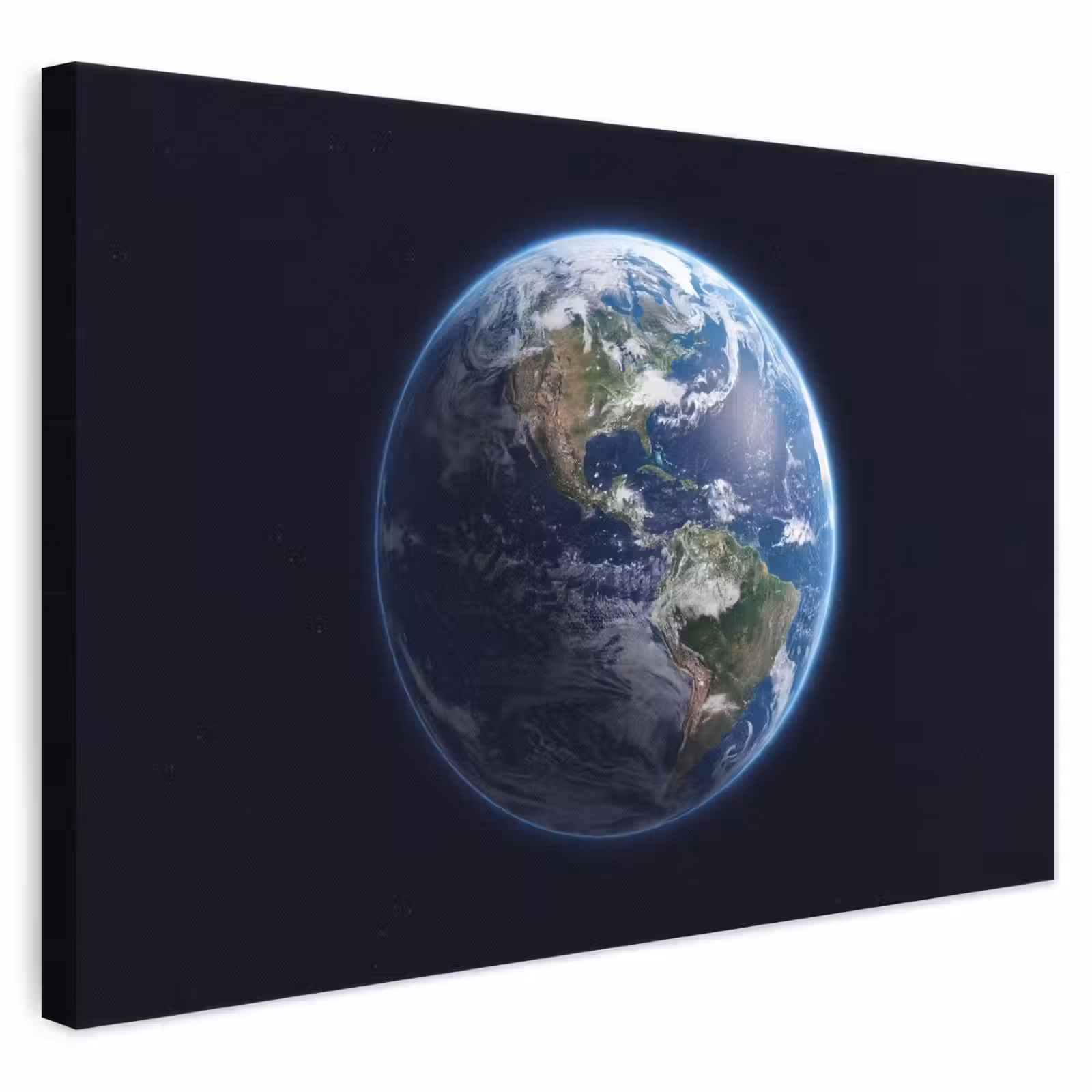 Leinwandbild - Erde – Weltraum – Kosmos - Aarde - Ruimte - Kosmos canvas 2cm klein
