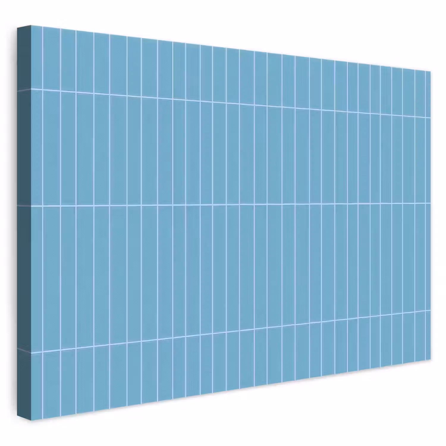 Tegel - Langwerpig - Patroon - Blauw canvas 2cm klein 34 -3d