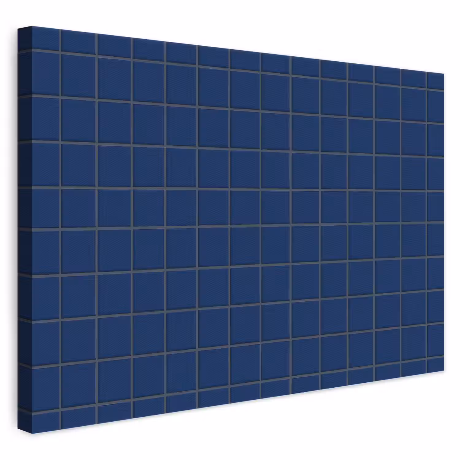 Tegel - Patroon - Blauw canvas 2cm klein 34 -3d