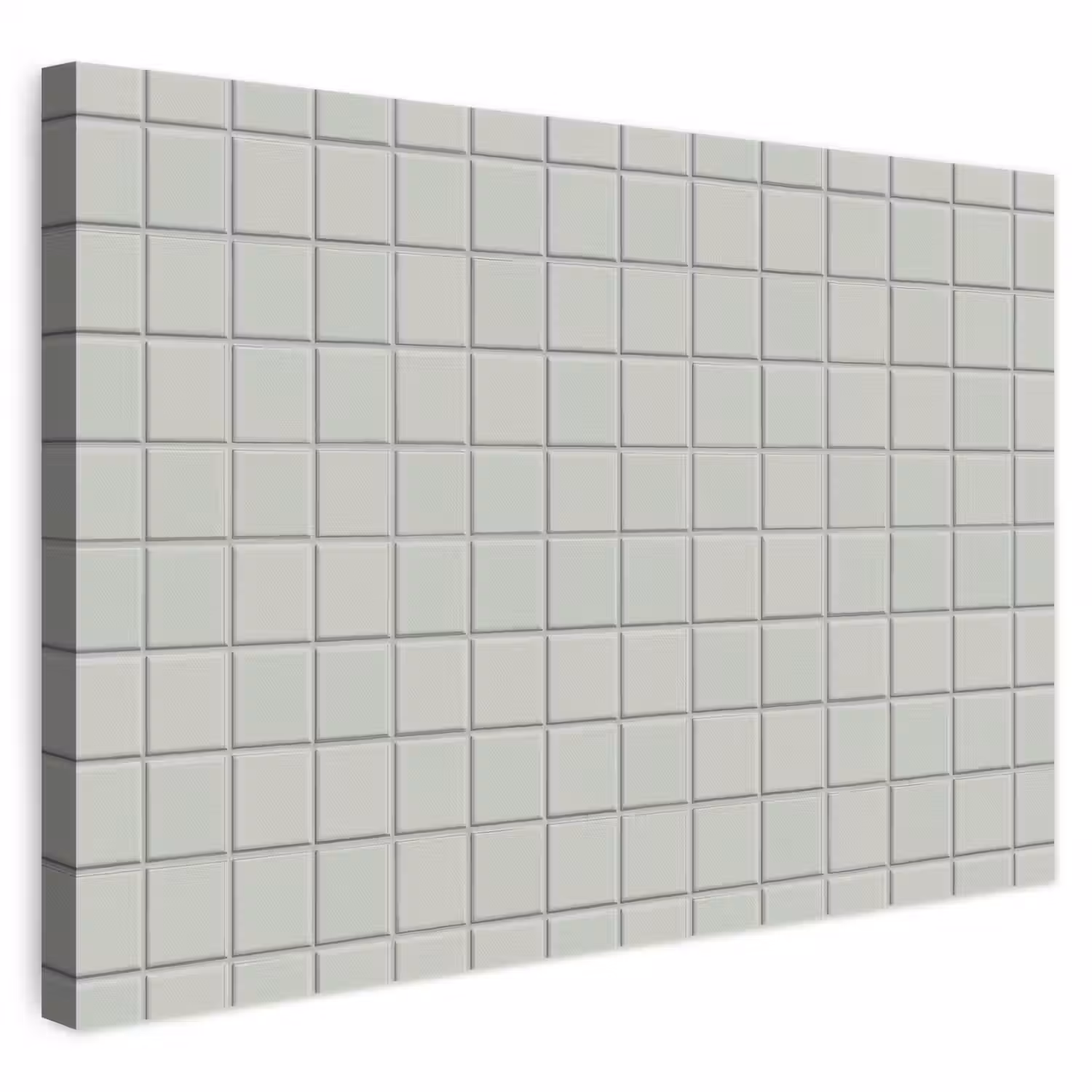 Tegel - Patroon - Lichtgroen canvas 2cm klein 34 -3d