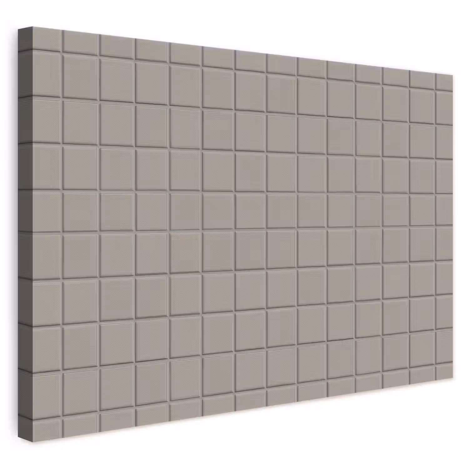 Tegel - Patroon Kiezel - Grijs canvas 2cm klein 34 -3d