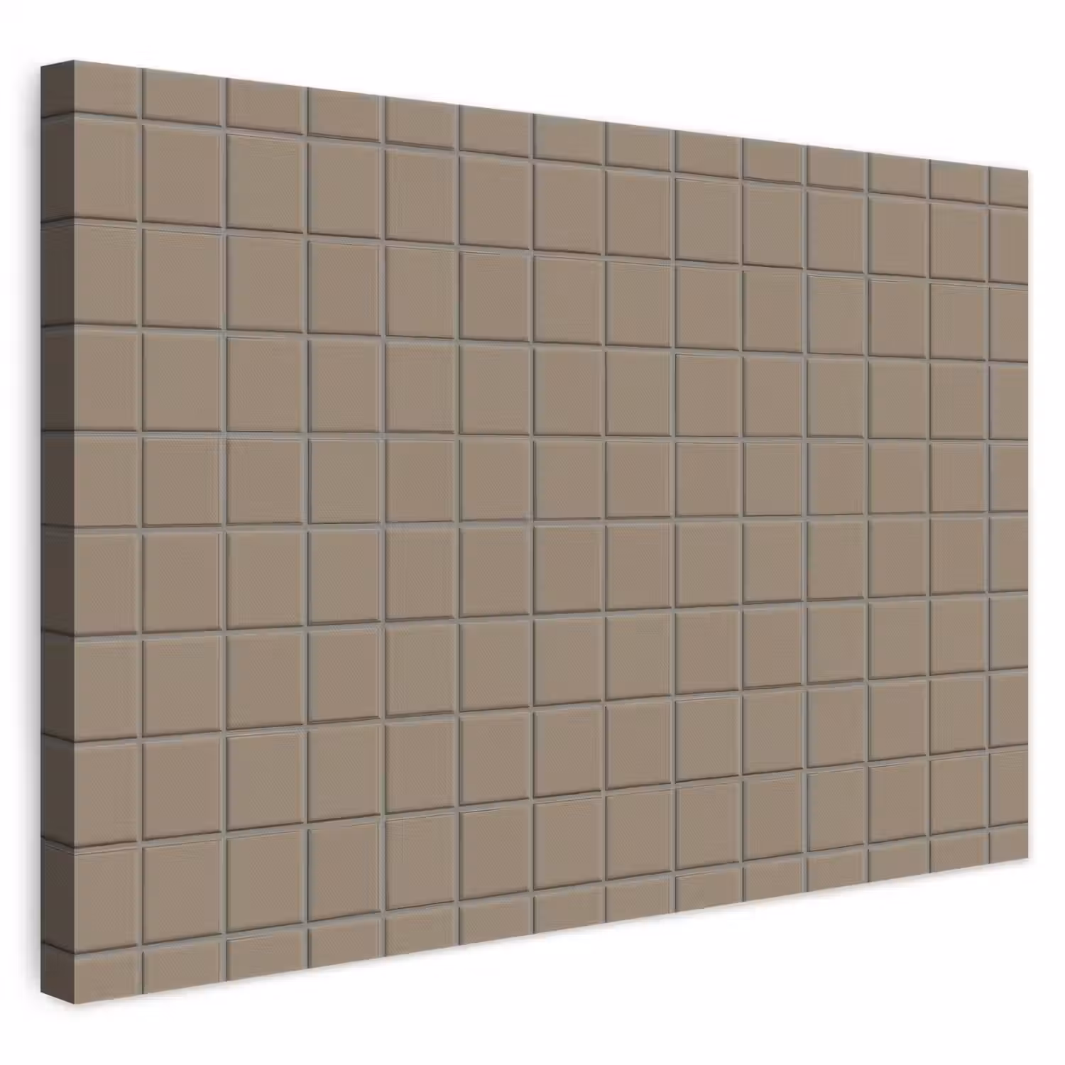 Tegel - Patroon - Taupe canvas 2cm klein 34 -3d