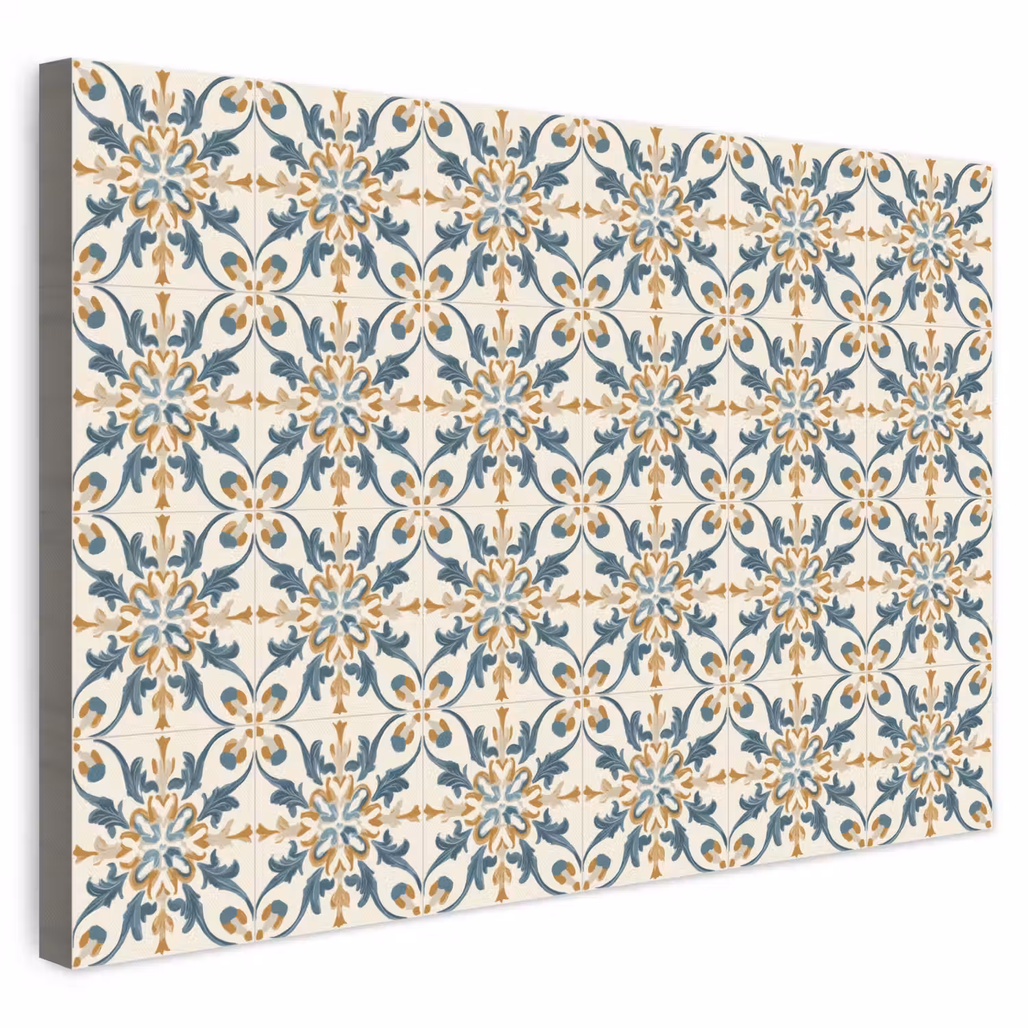Patroon - Klassiek - Kleurrijk canvas 2cm klein 34 -3d