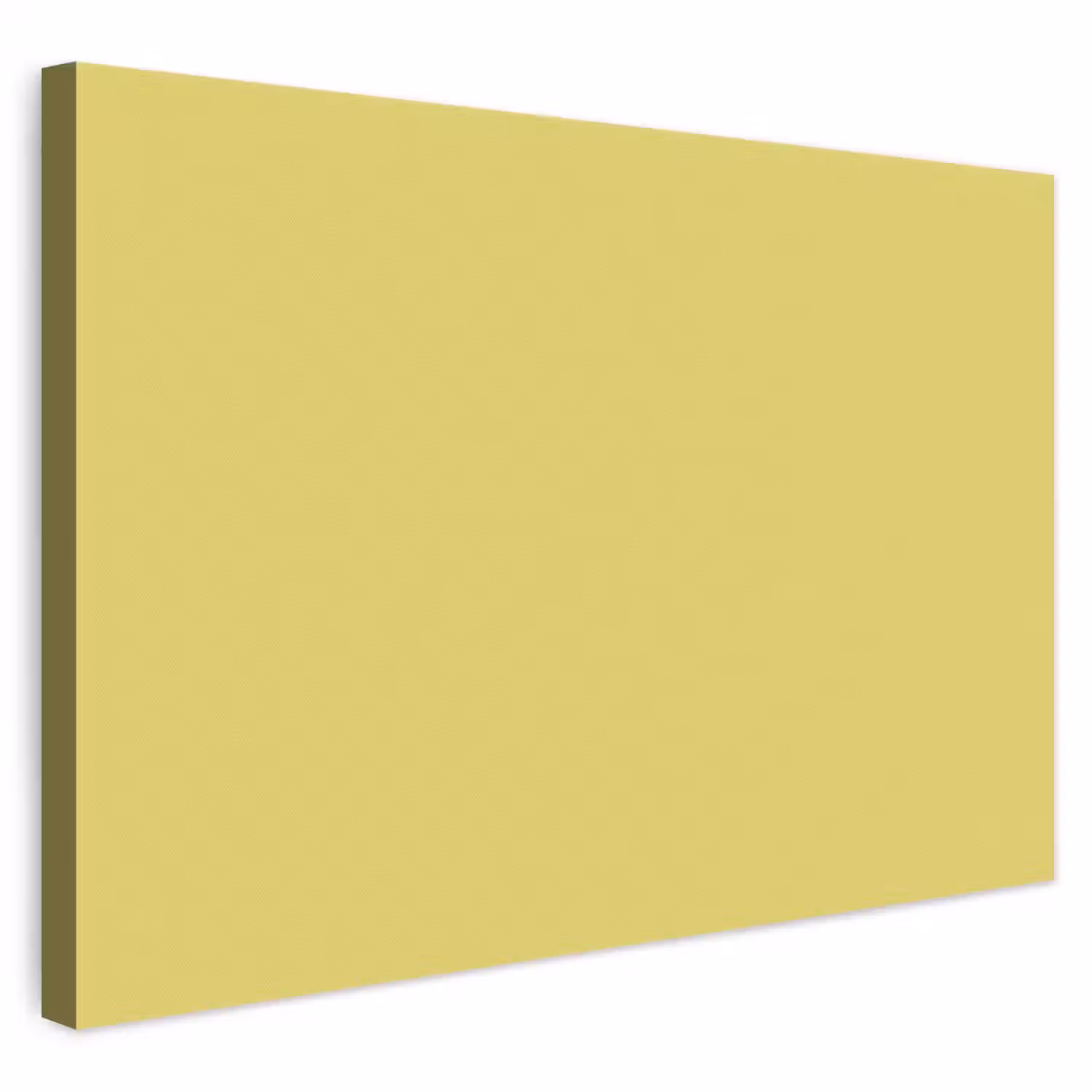 Golden - Ochre - Geel canvas 2cm klein 34 -3d