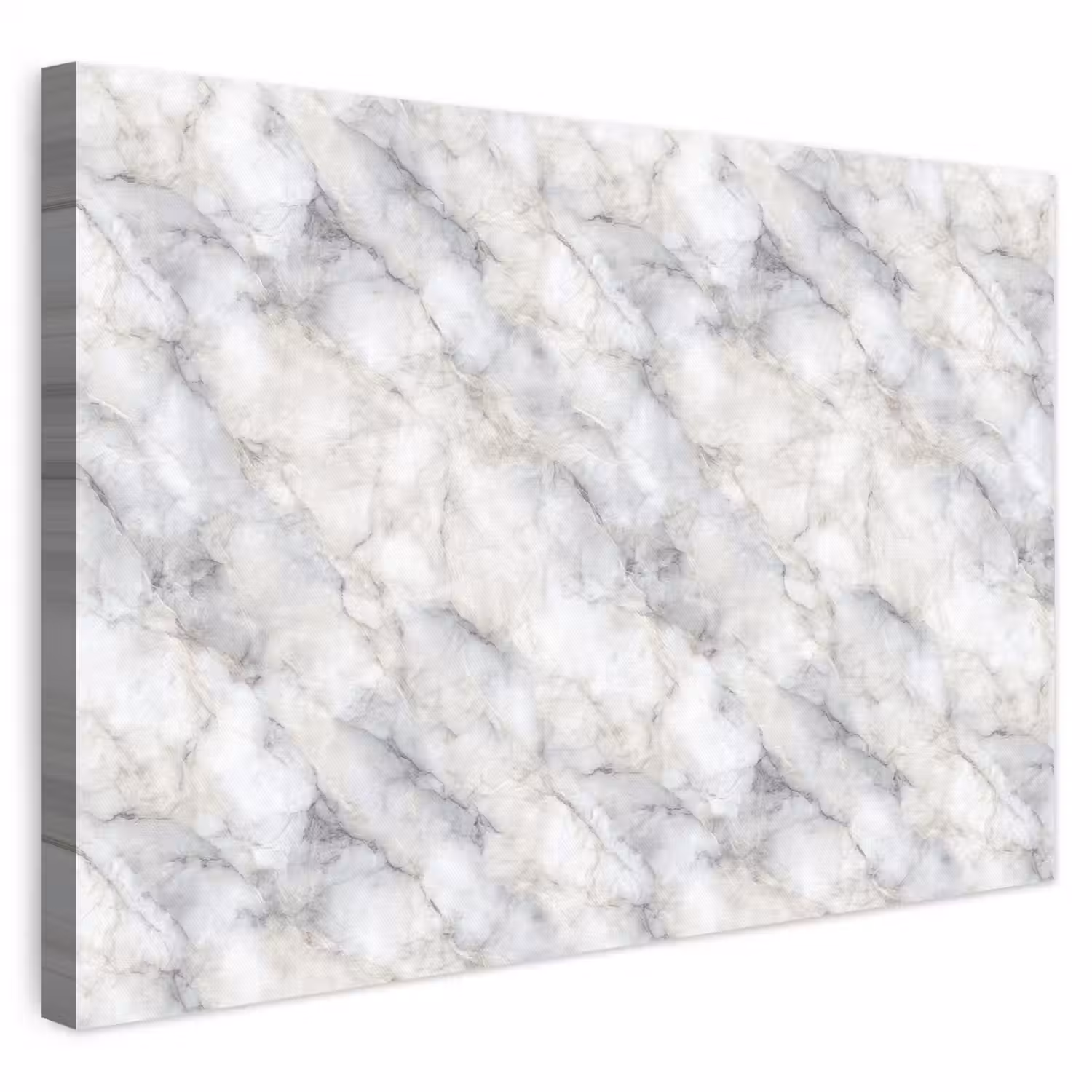 Grijs - Marmer - Gedetailleerd canvas 2cm klein 34 -3d