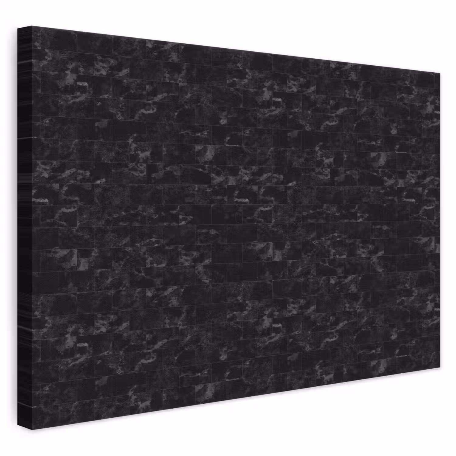 Tegels - Patroon - Marmer - Zwart canvas 2cm klein 34 -3d