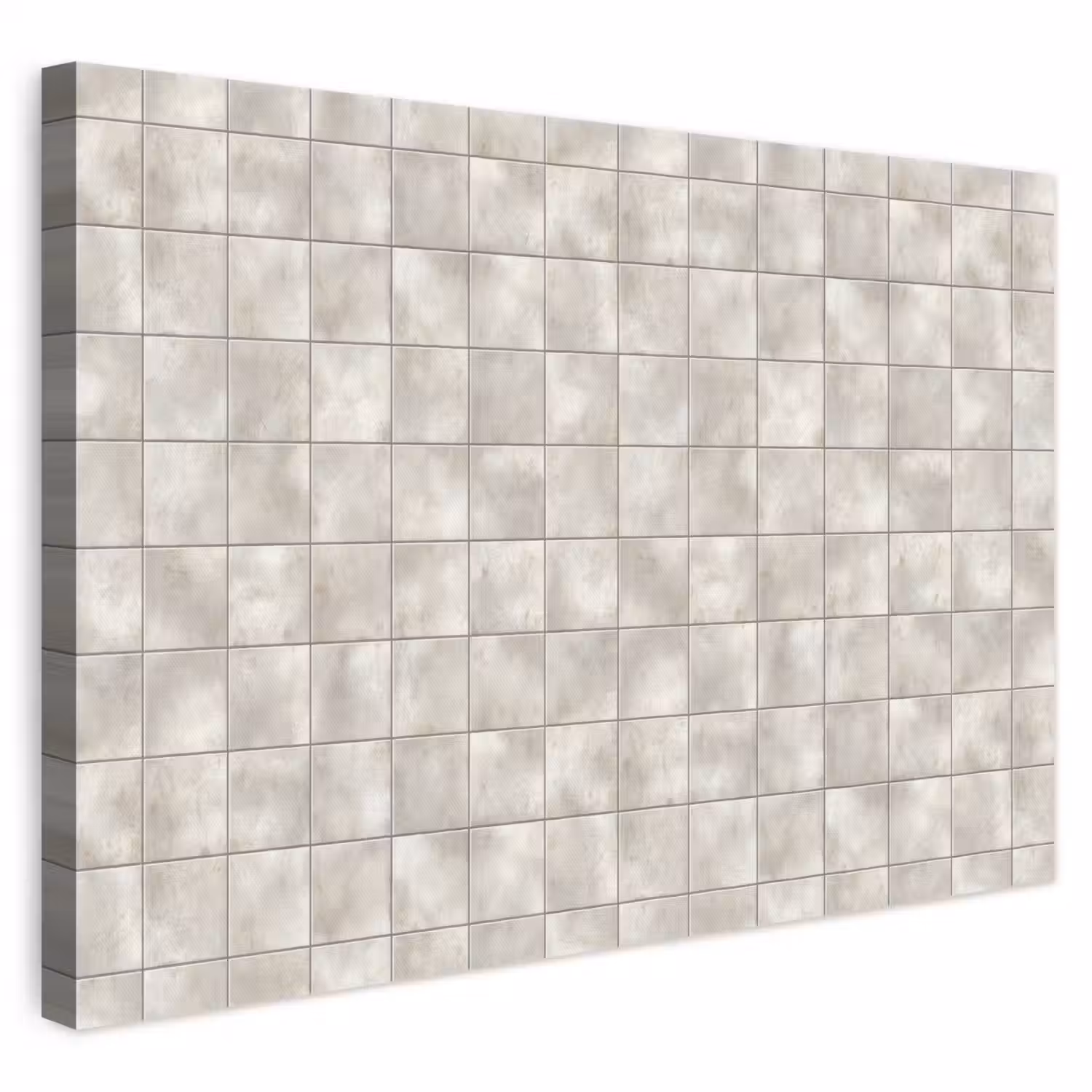 Tegels - Natuurlijk - Grijs canvas 2cm klein 34 -3d
