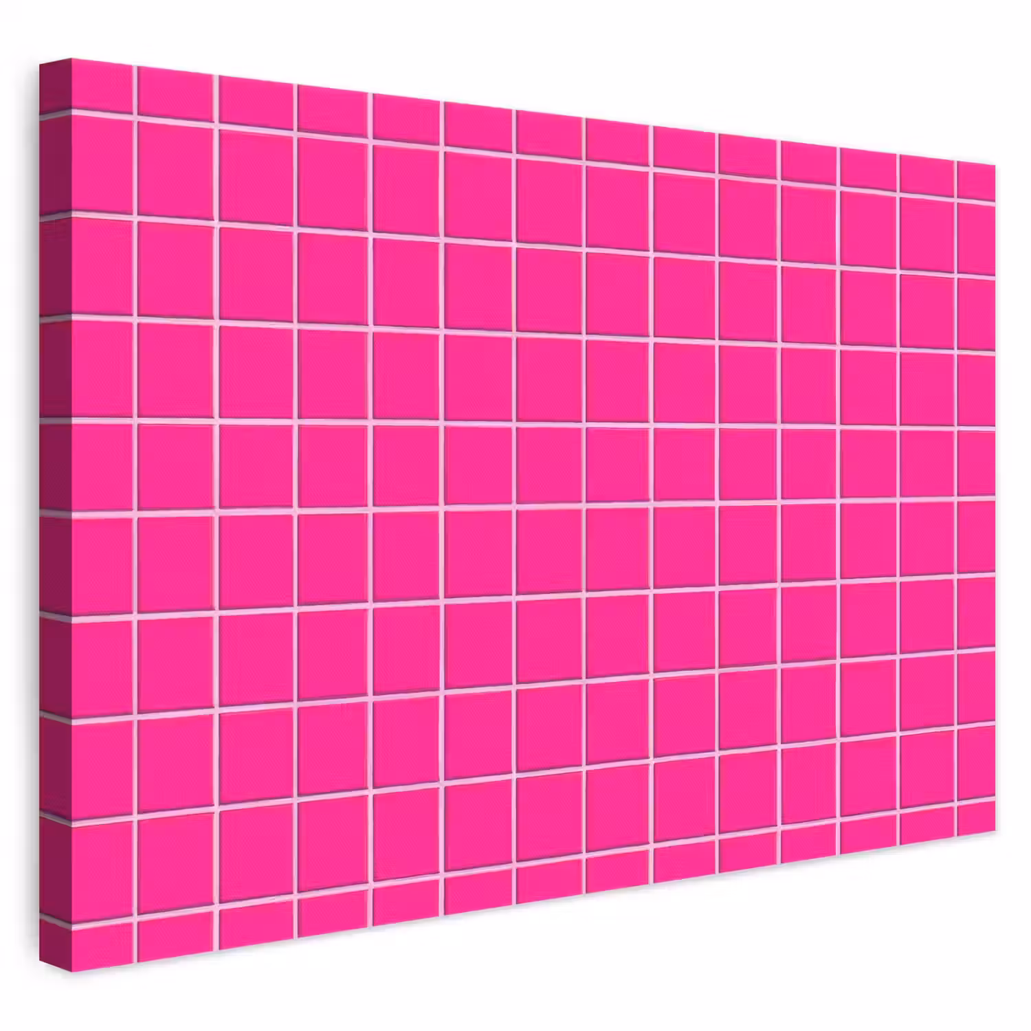 Tegels - Vierkant - Fuchsia canvas 2cm klein 34 -3d