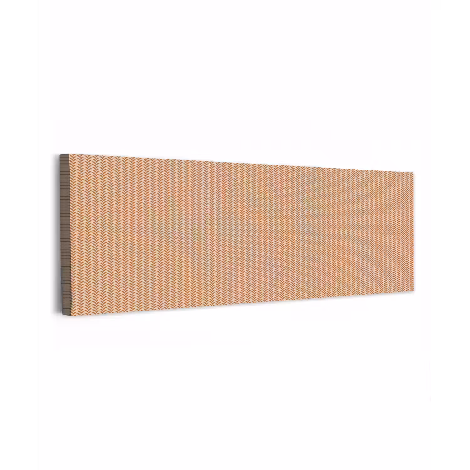 Plaid - Patroon - Bladvorm - Bruin canvas 2cm klein 828 -z3d