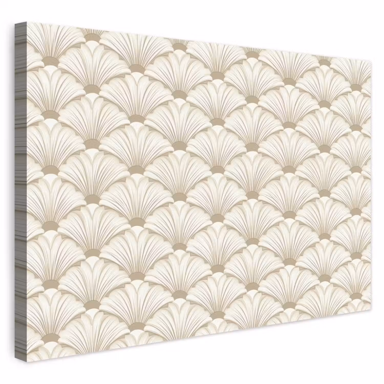 Klassiek - Art - Beige canvas 2cm klein 34 -3d
