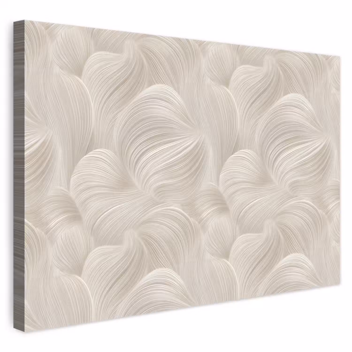 Lijnen - Waaier - Beige canvas 2cm klein 34 -3d