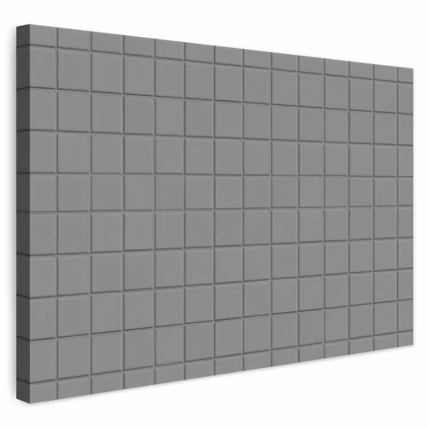 Modern - Patroon - Grijs canvas 2cm klein 34 -3d