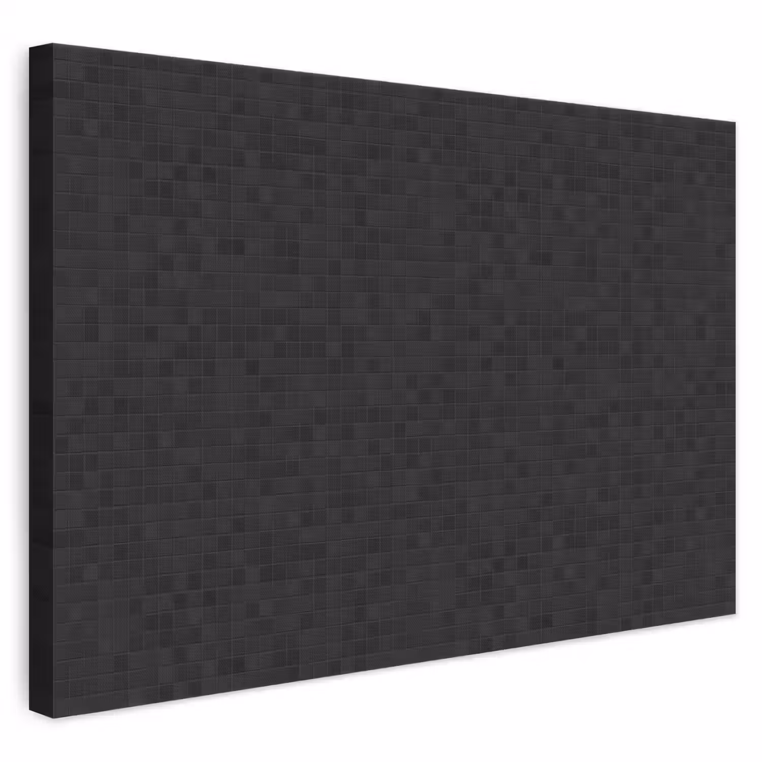 Mozaïek - Patroon - Antraciet - Zwart canvas 2cm klein 34 -3d