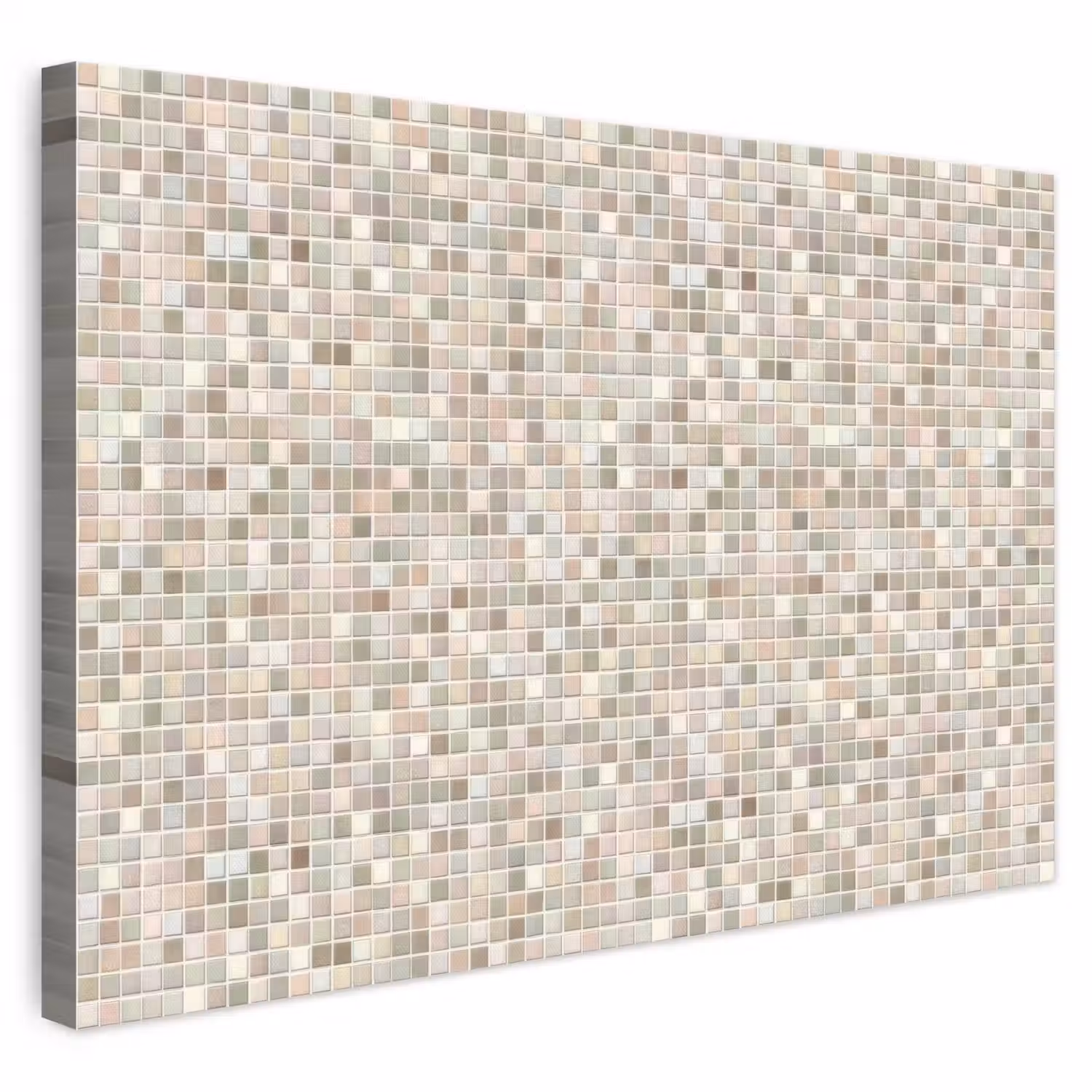 Mozaïek - Patroon- Taupe canvas 2cm klein 34 -3d