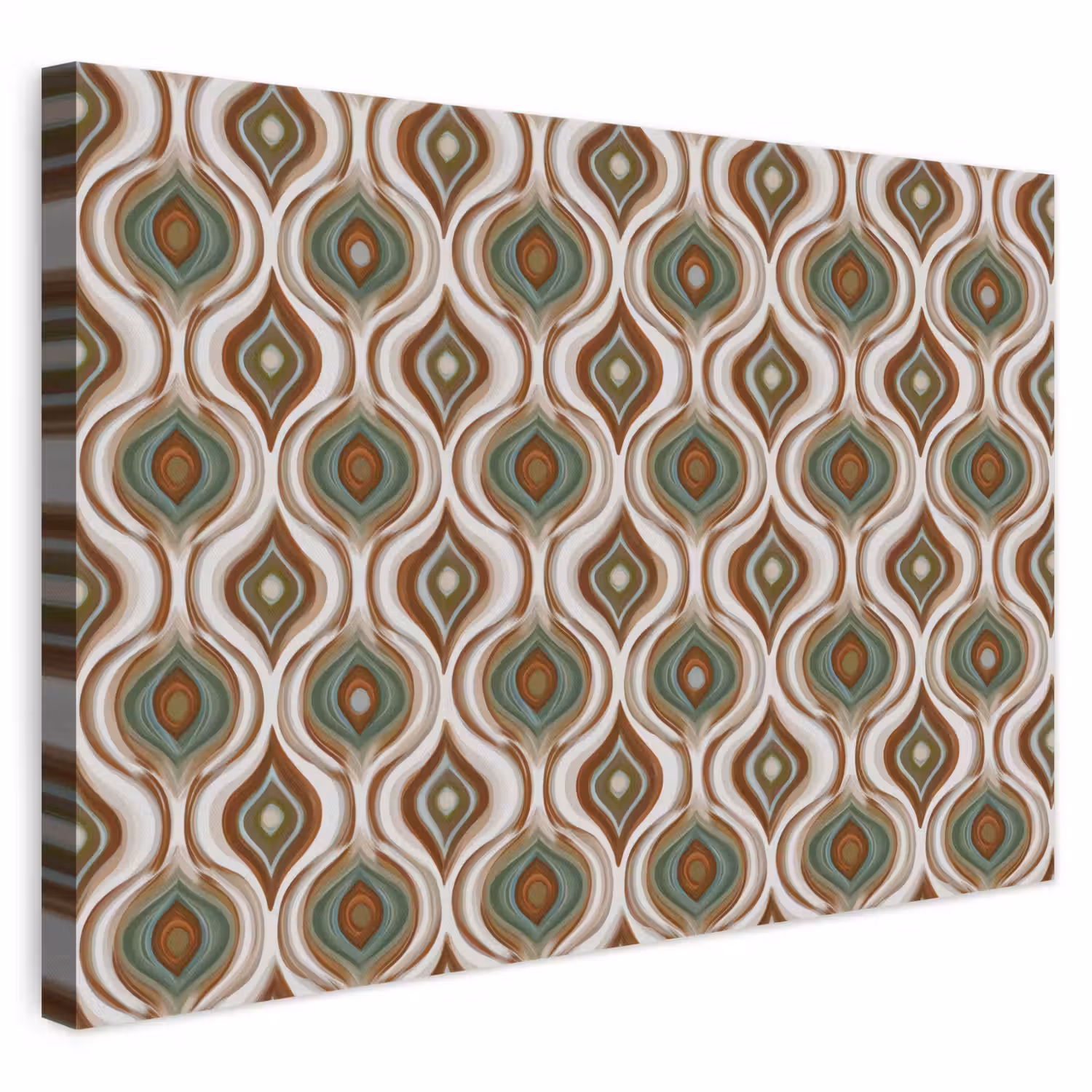 Motief - Patroon - Kleurrijk canvas 2cm klein 34 -3d