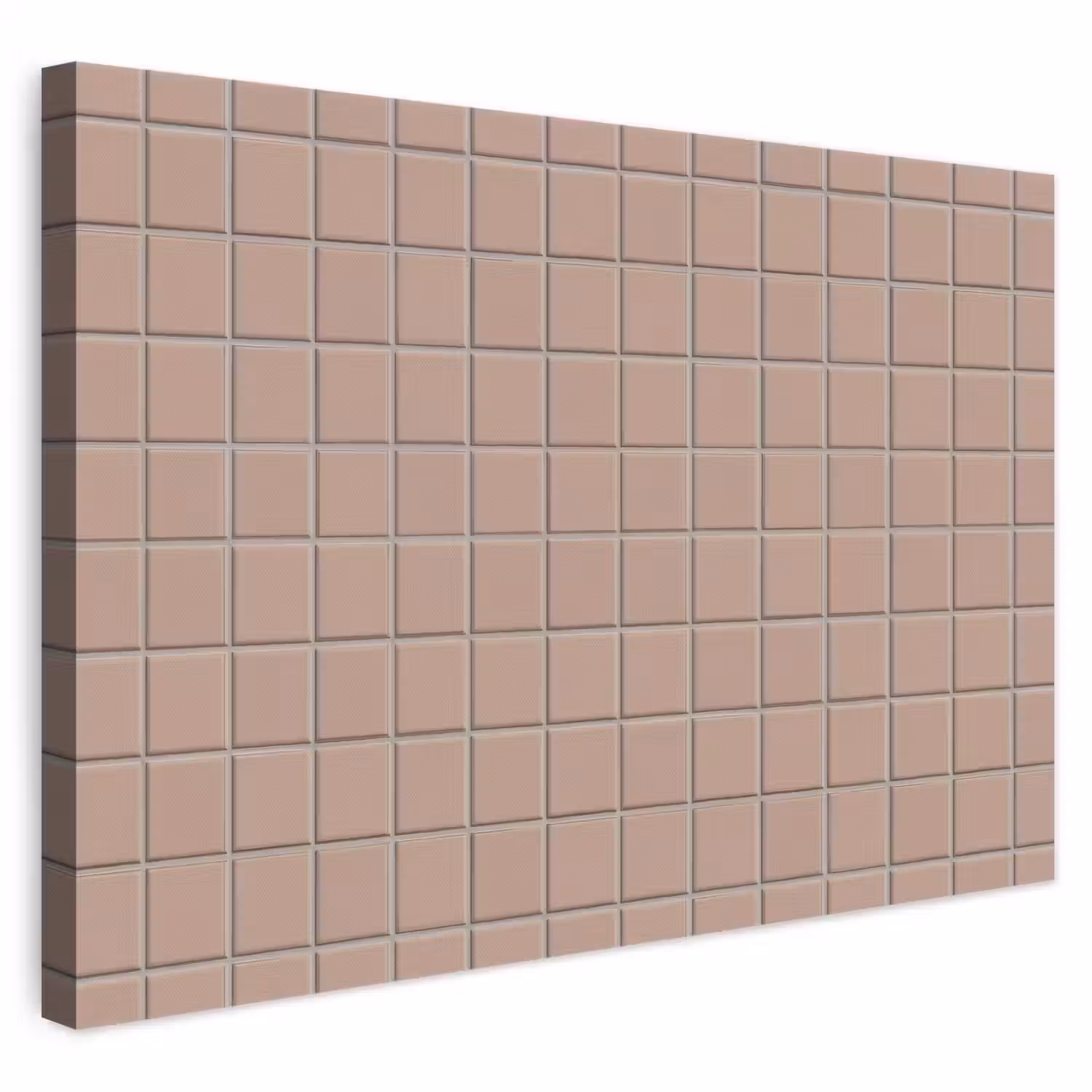 Patroon - Tegel - Oudroze canvas 2cm klein 34 -3d